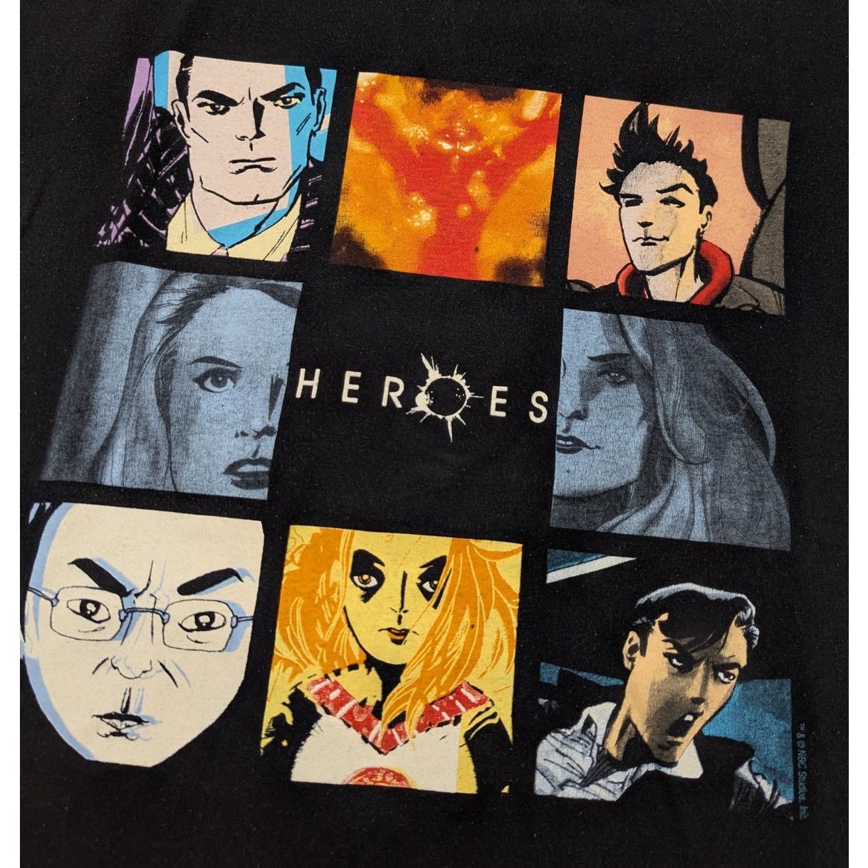 Jerzees × Vintage Mid 2000s Y2K Heroes NBC tv promo t-shirt Size US L / EU 52-54 / 3 - 2 Thumbnail