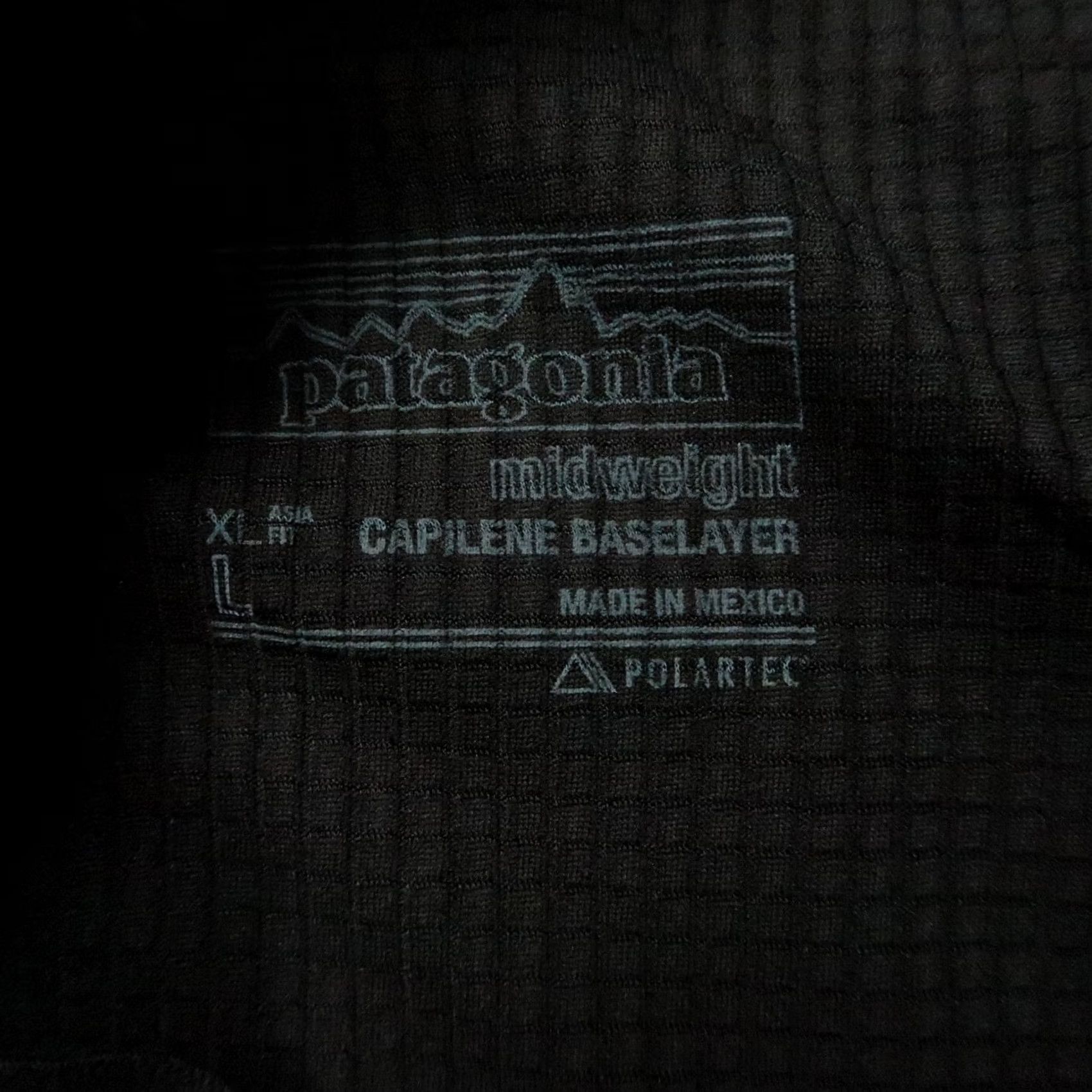 Patagonia Patagonia Pants Mens Large Black Midweight Capilene Baselayer Thermal Polartec Size US 33 - 3 Thumbnail