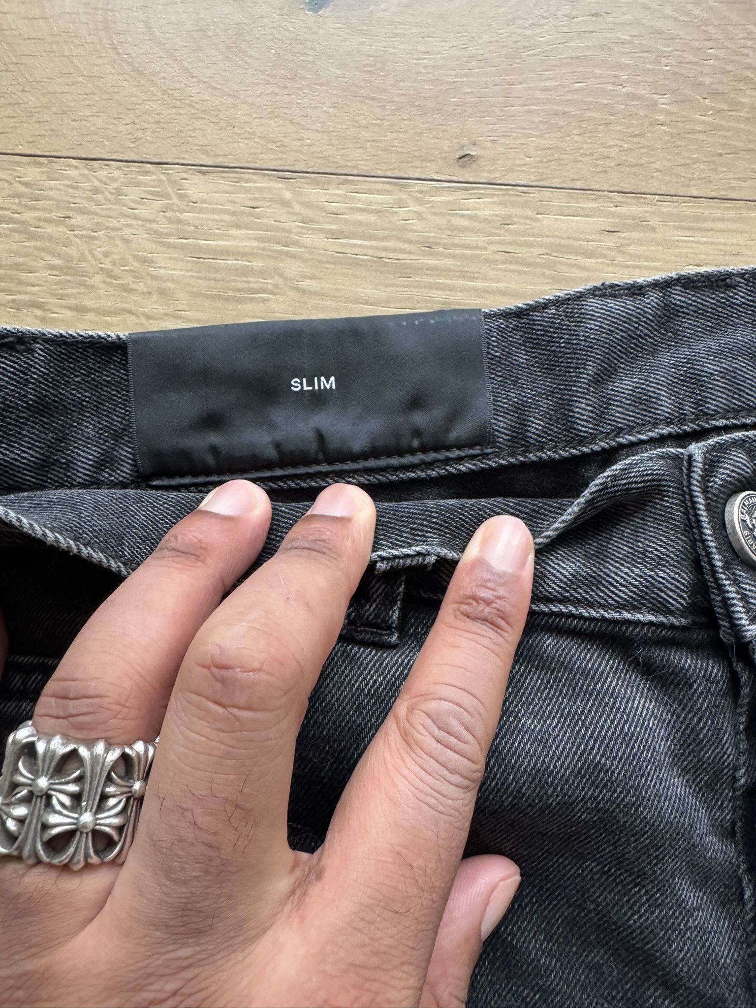 Balmain BALMAIN BIKER DENIM PANTS Size US 32 / EU 48 - 3 Thumbnail