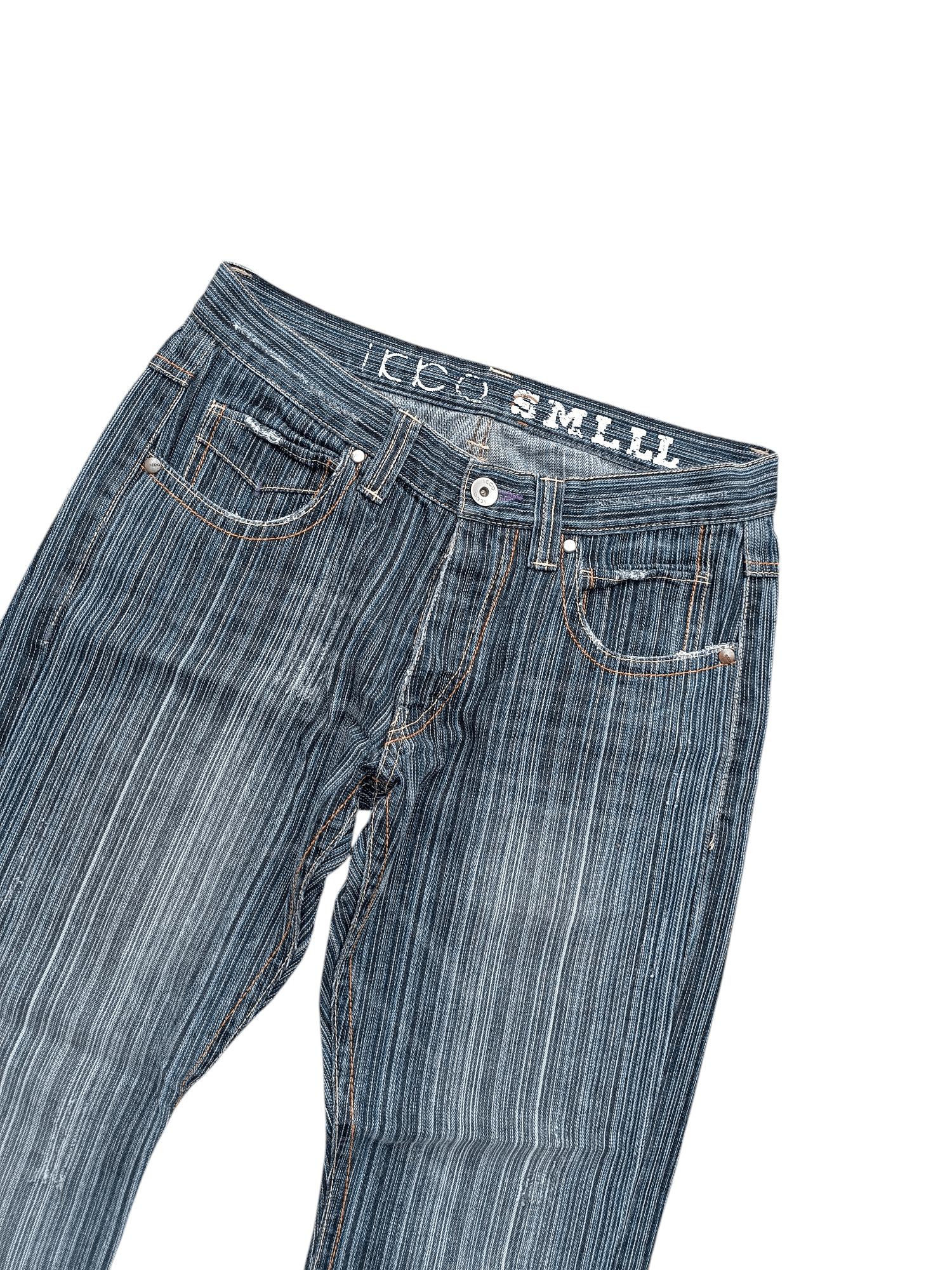 Jean 🔥 Flare Hickory IKKA Nice Design & Rare 🔥 Size US 33 - 14 Thumbnail