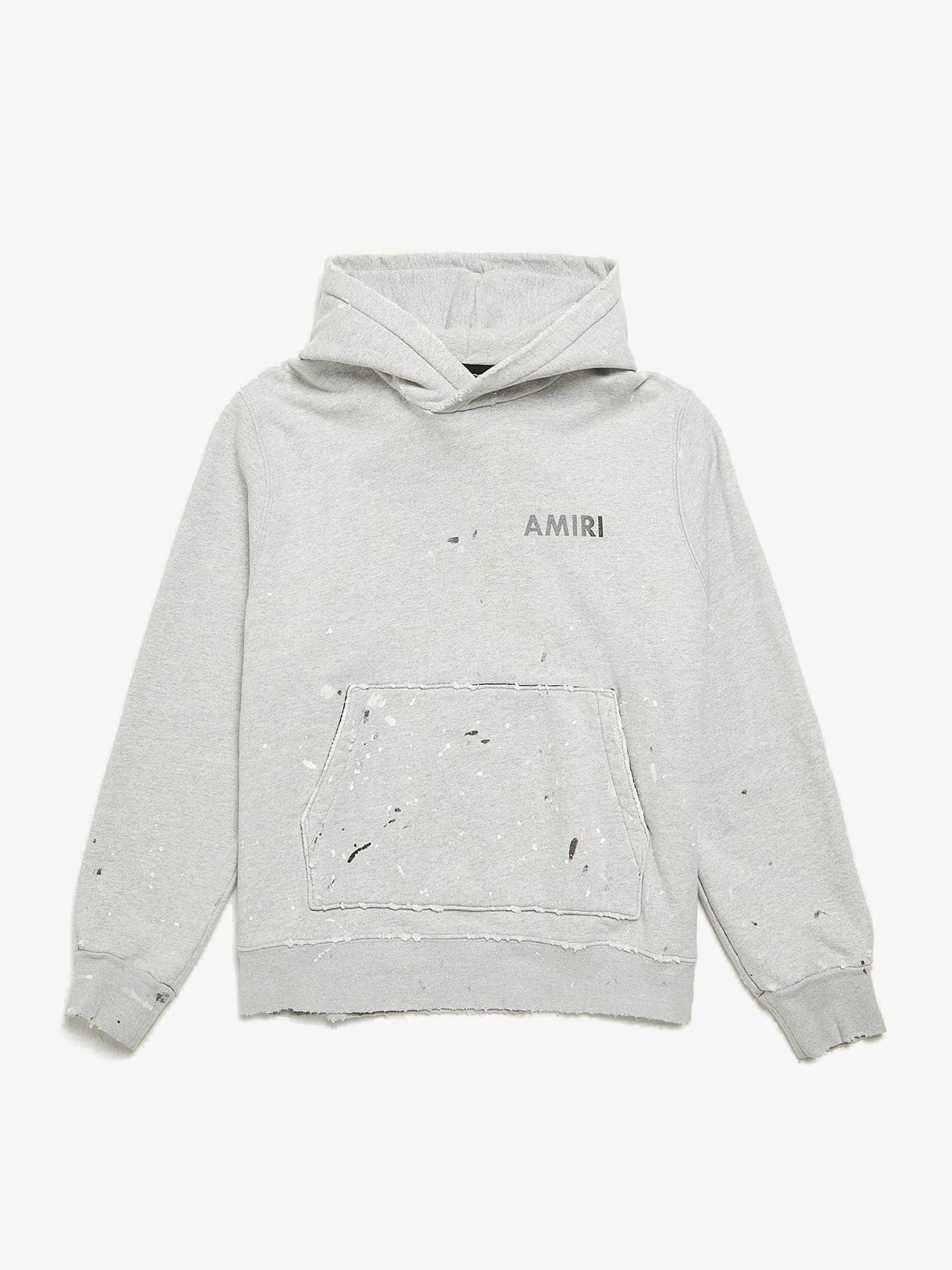 入手困難AMIRI/アーミーペイントフーディー美品
