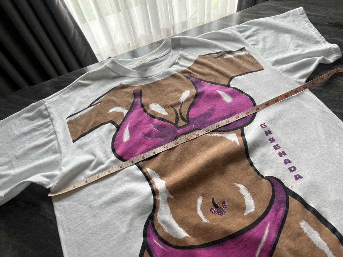 Other × Vintage BIKINI : All Over Printed Pink ENSENADA Size US XL / EU 56 / 4 - 9 Thumbnail