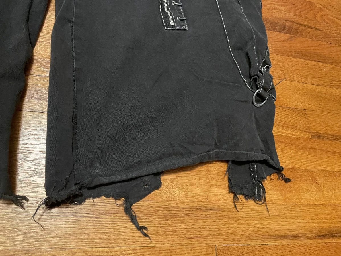 Tripp NYC × Vintage Vintage 90s Y2K Tripp NYC Emo Goth Baggy Distressed Pants Size US 31 - 8 Thumbnail
