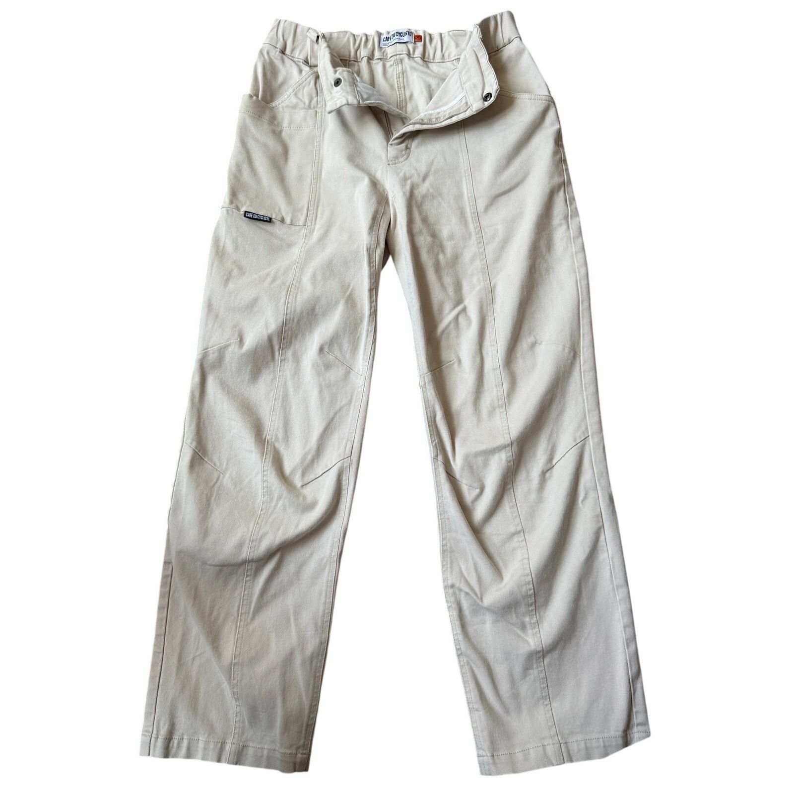 Cafe du Cycliste Cafe du Cycliste Heloise Pants Cream Cotton Twill Size M Size US 32 / EU 48 - 1 Thumbnail