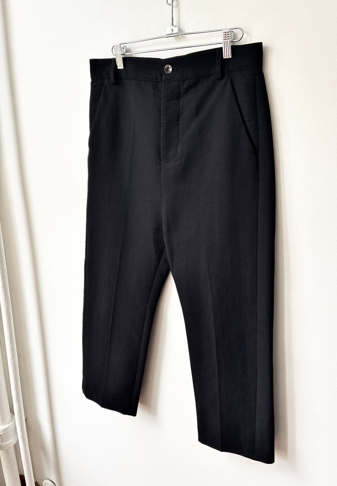 Rick Owens Rick Owens SS18 Dirt Woven Cropped Trousers Size US 32 / EU 48 - 3 Thumbnail