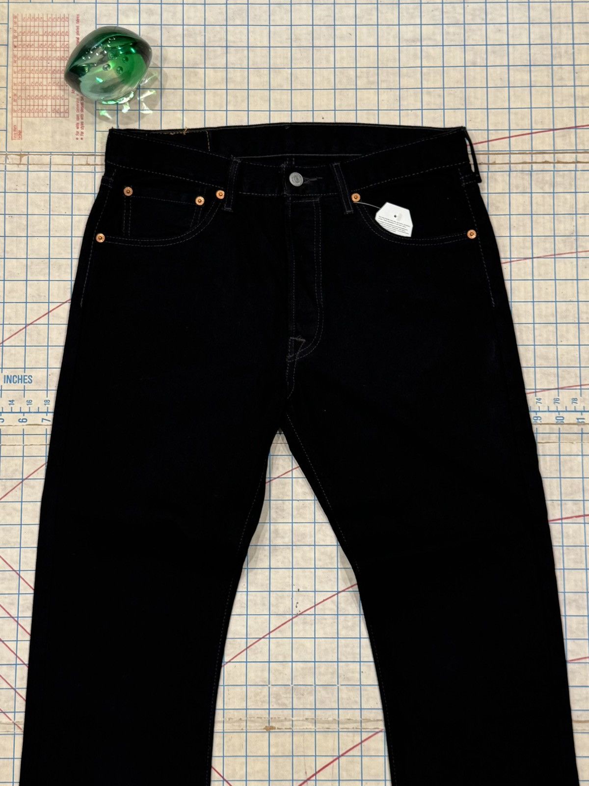 Levi's NWT Levi’s 501 Black Jeans Mens Size 32 New With Tag Denim Size US 32 / EU 48 - 3 Thumbnail