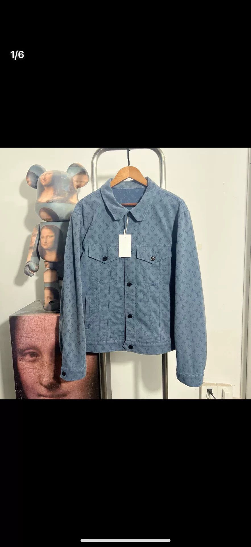 Louis Vuitton Louis Vuitton Denim Blue Jacket XXL Women Size XXL / US 16-18 / IT 52-54 - 1 Thumbnail