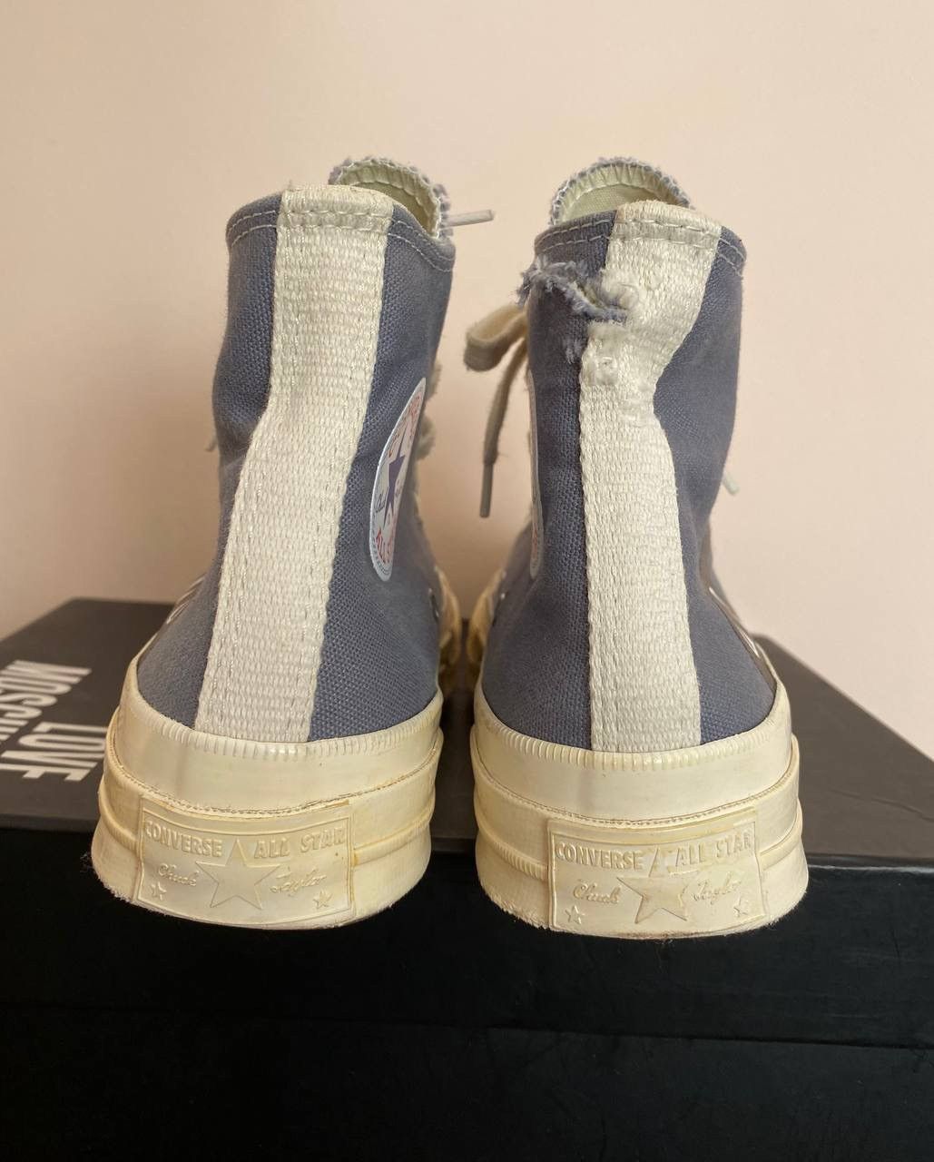 Comme des Garcons PLAY × Converse Comme des Garçons X Converse High-TOP Size US 5 / EU 37 - 4 Thumbnail