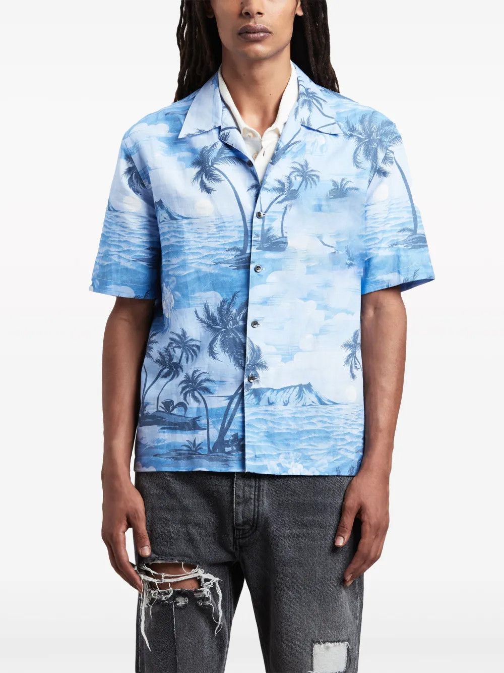 Other Sunset-Print Shirt Size US L / EU 52-54 / 3 - 3 Thumbnail