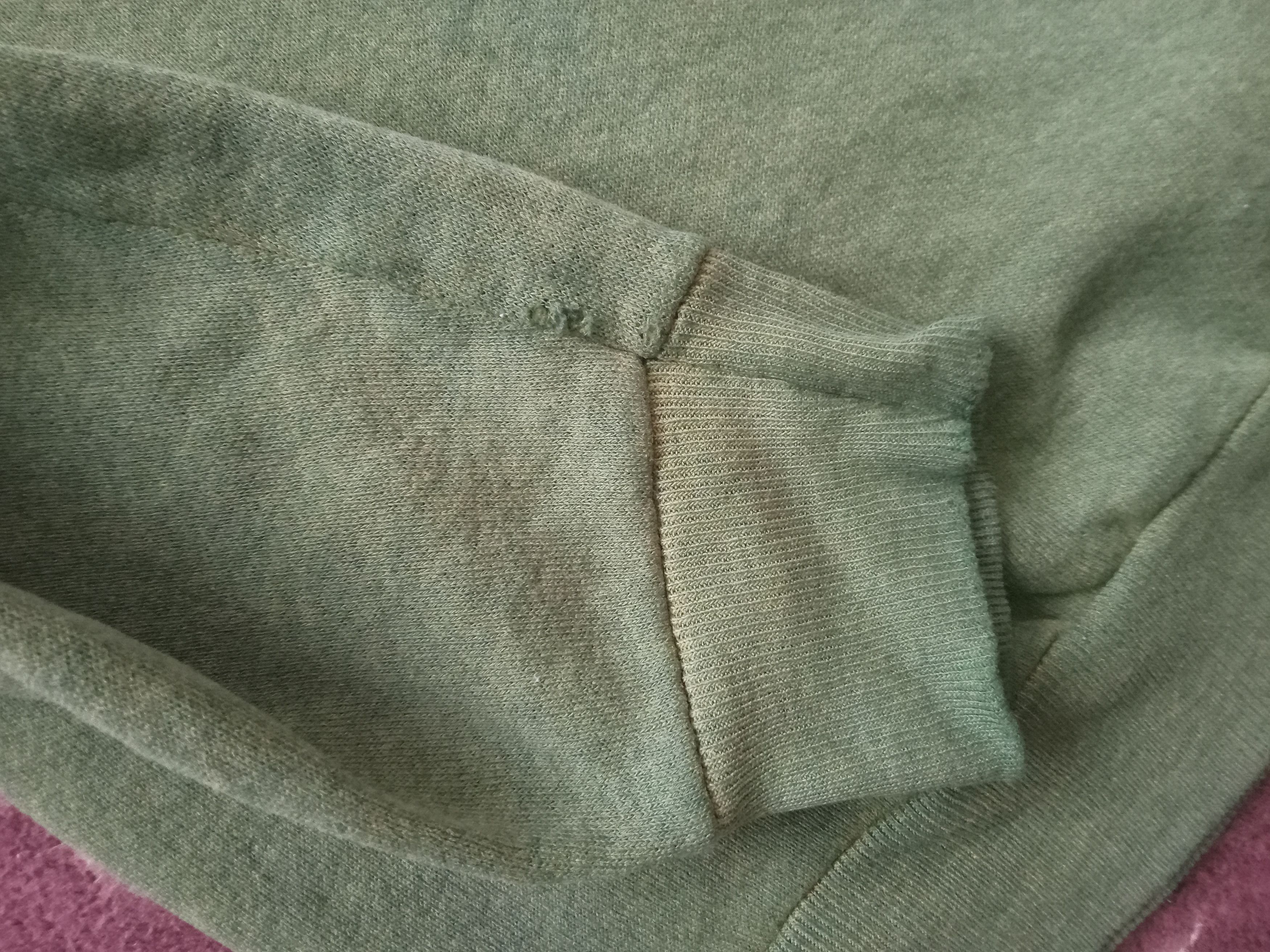 Lee Vintage Lee Center Box Logo Distressed Sweater/ Sweatshirt Size US M / EU 48-50 / 2 - 8 Thumbnail