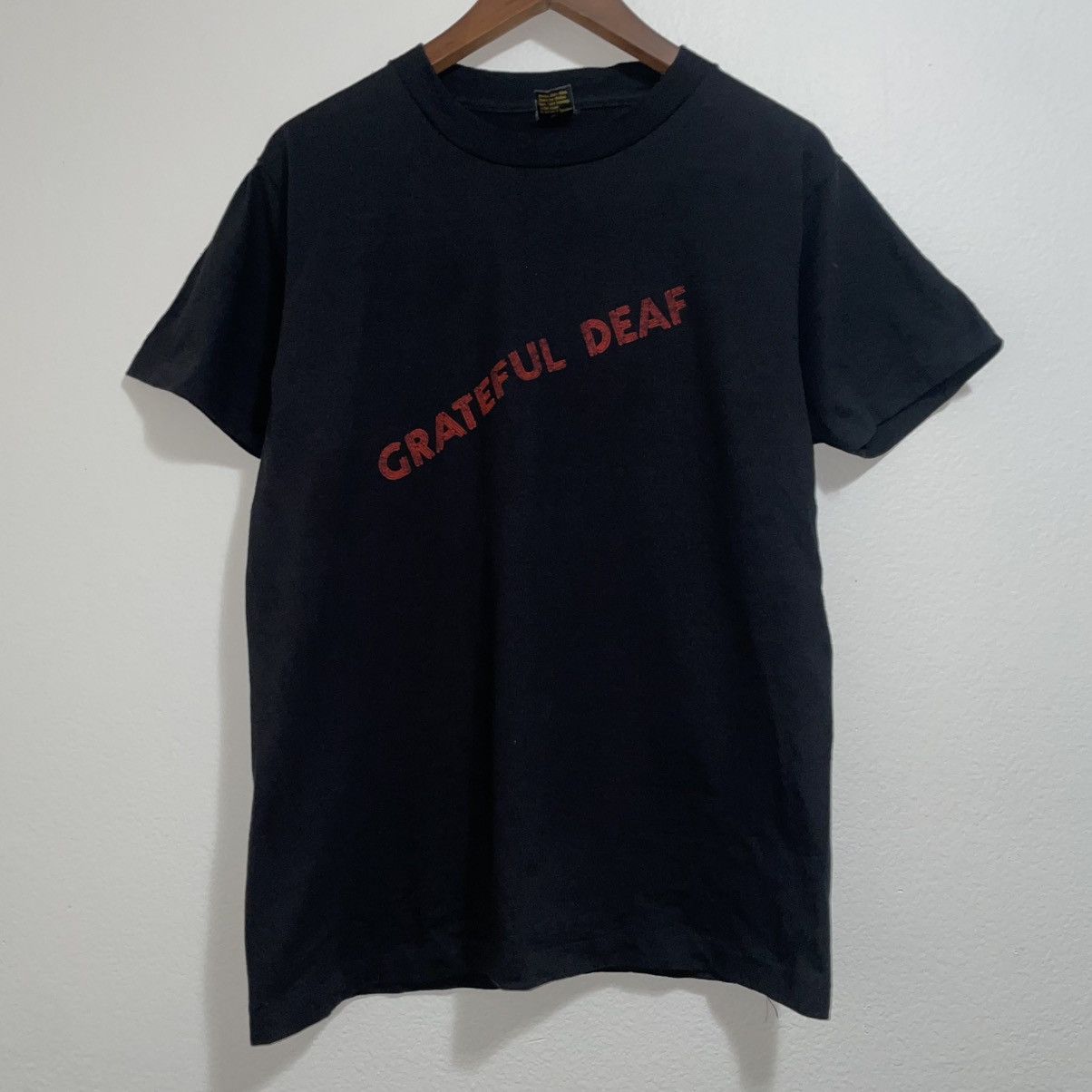 Band Tees × Vintage Vintage grateful deaf 80s t-shirt Size US M / EU 48-50 / 2 - 1 Thumbnail