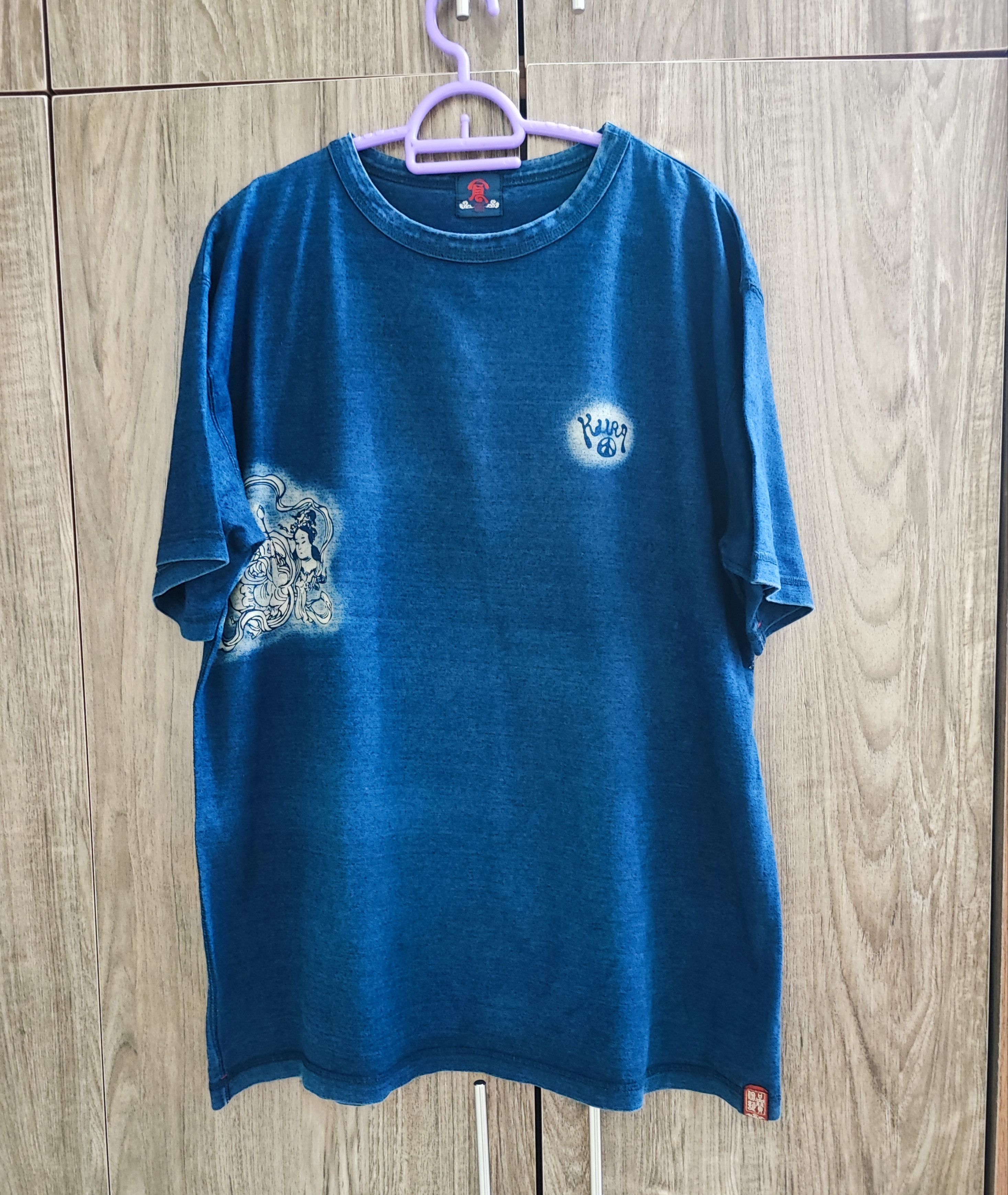Eternal × Japanese Brand × Kapital Eternal Japan Heritage Kurashiki Kojima Natural Indigo Dyed Size US L / EU 52-54 / 3 - 1 Thumbnail