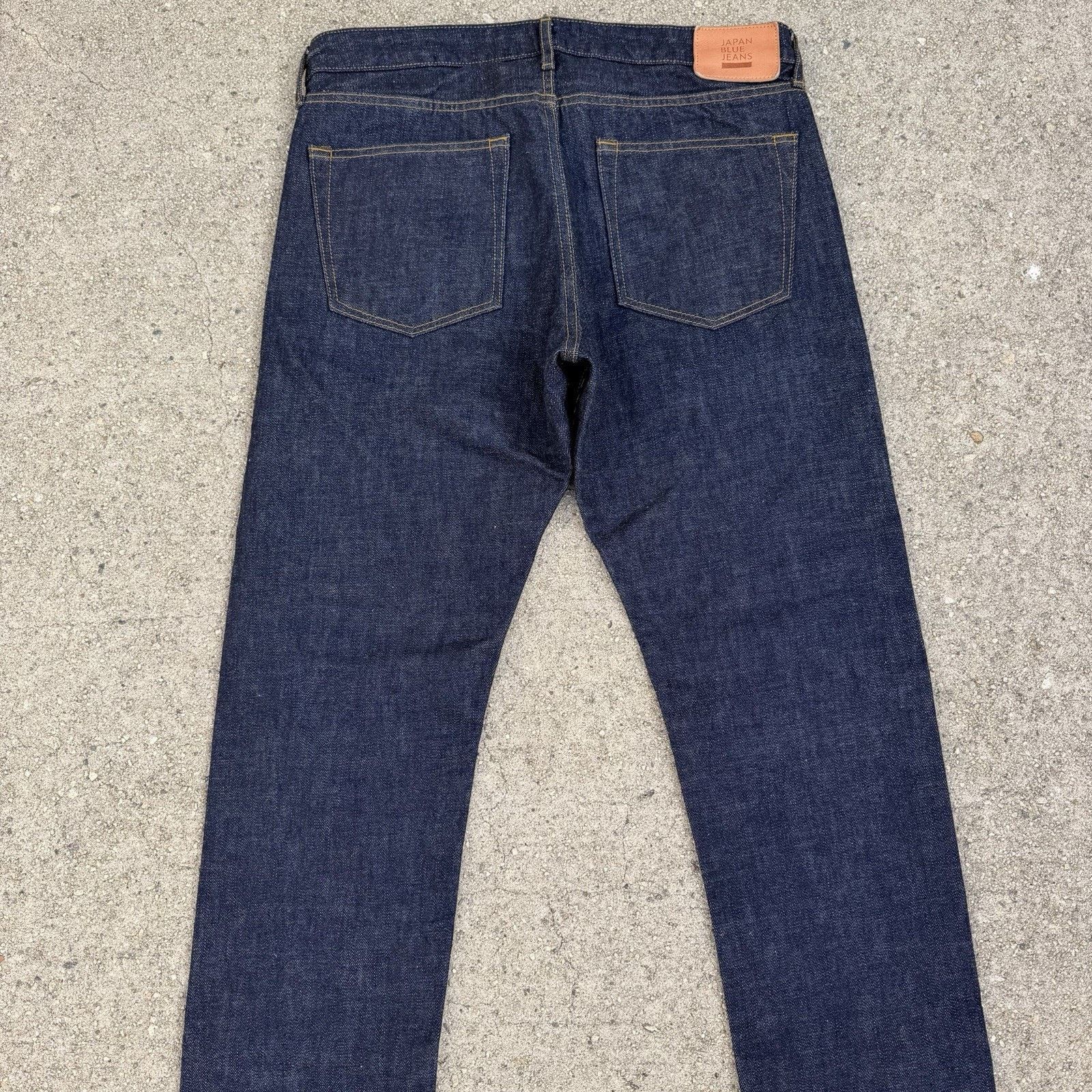 Japan Blue Jeans Japan Blue Jeans Straight Selvedge Denim Jeans 32x32 Size US 32 / EU 48 - 5 Thumbnail