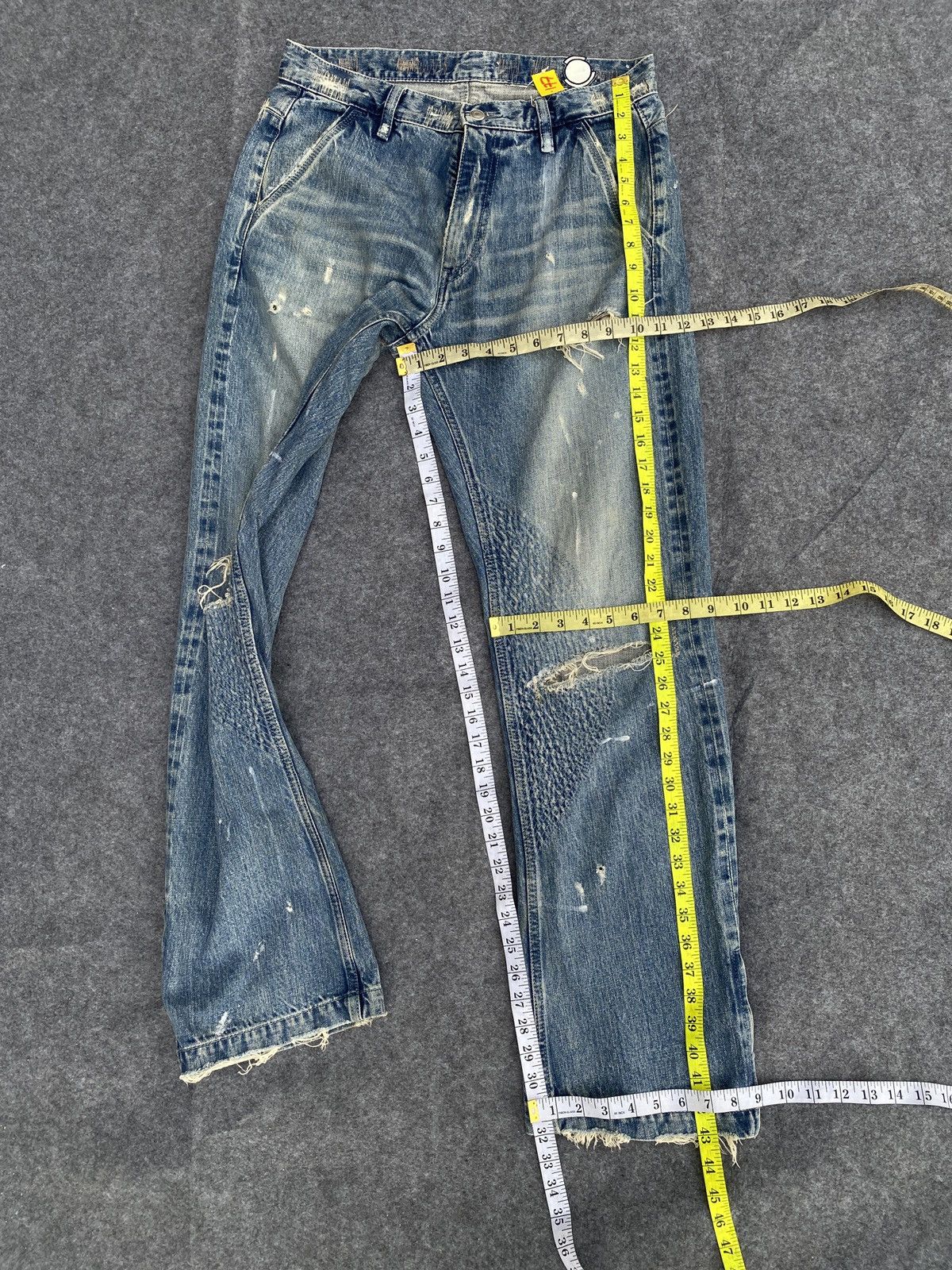 Japanese Brand × PPFM Vintage unbrad selvage denim Size US 33 - 17 Thumbnail