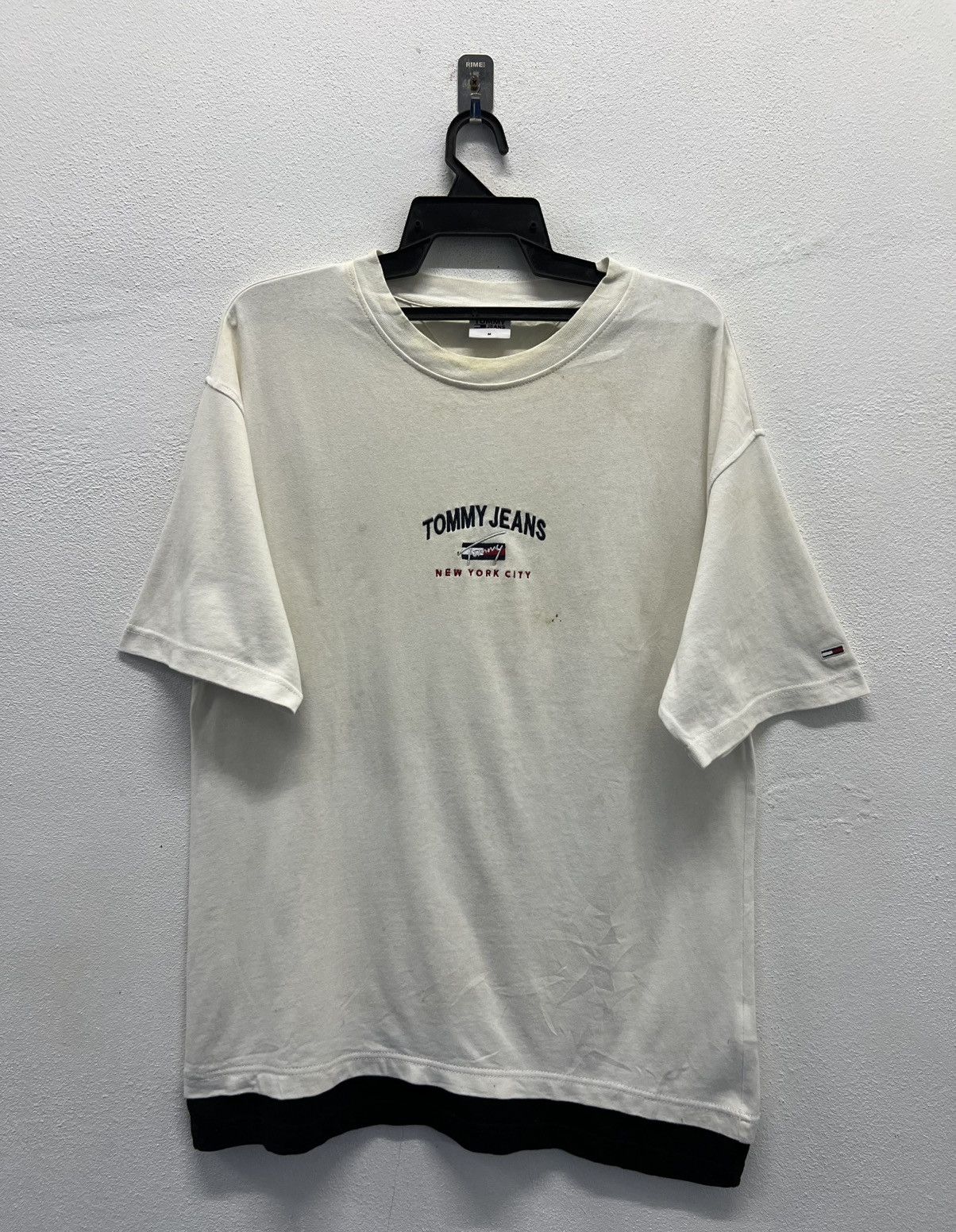 Tommy Jeans × Vintage TOMMY JEANS NEW YORK CITY SHIRT Size US M / EU 48-50 / 2 - 1 Thumbnail
