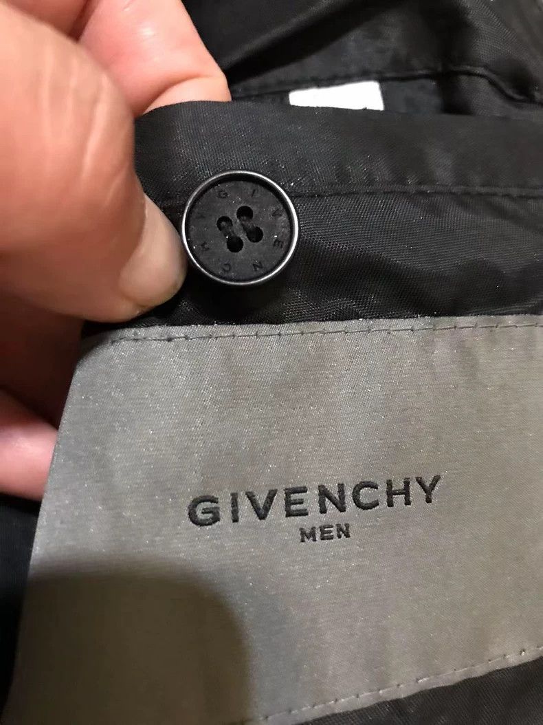 Givenchy Givenchy Men's silver lamb leather stand collar zipper coa Size US M / EU 48-50 / 2 - 4 Thumbnail