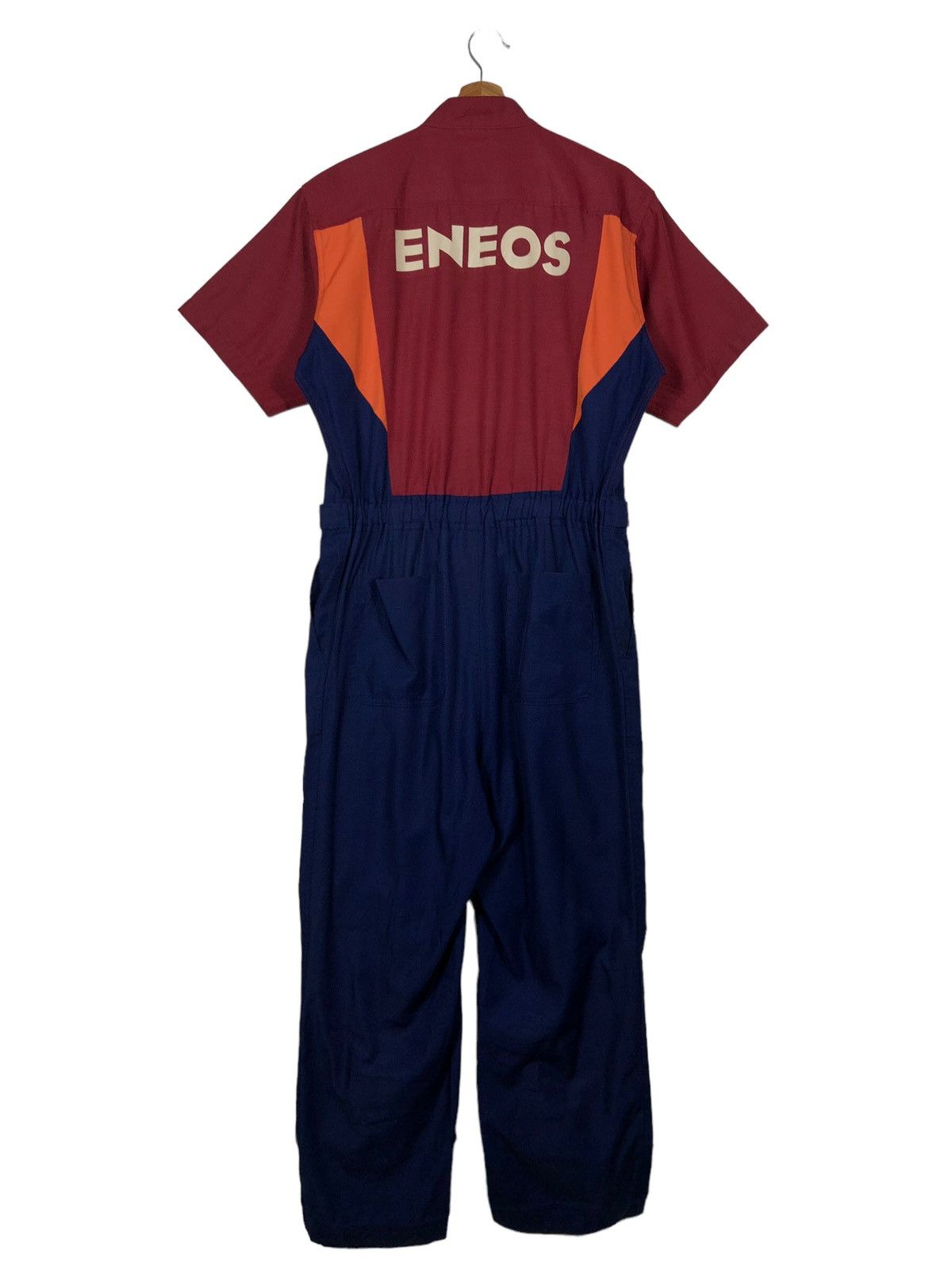 Japanese Brand 🔥90’s Vintage Overall Eneos Work Racing Big Logo Size US 34 / EU 50 - 7 Thumbnail