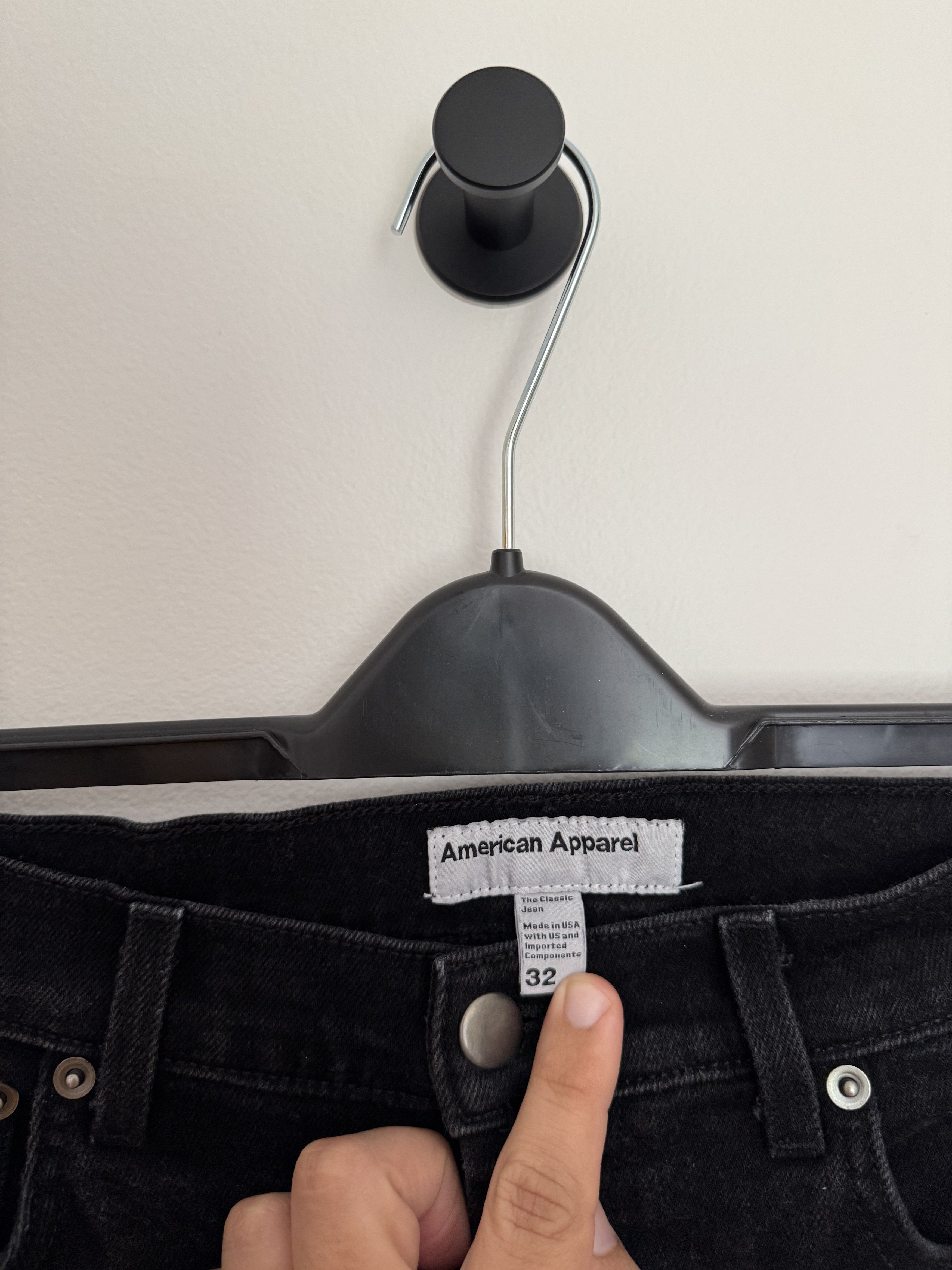 American Apparel American Apparel “The Classic Jean” Size US 32 / EU 48 - 4 Thumbnail