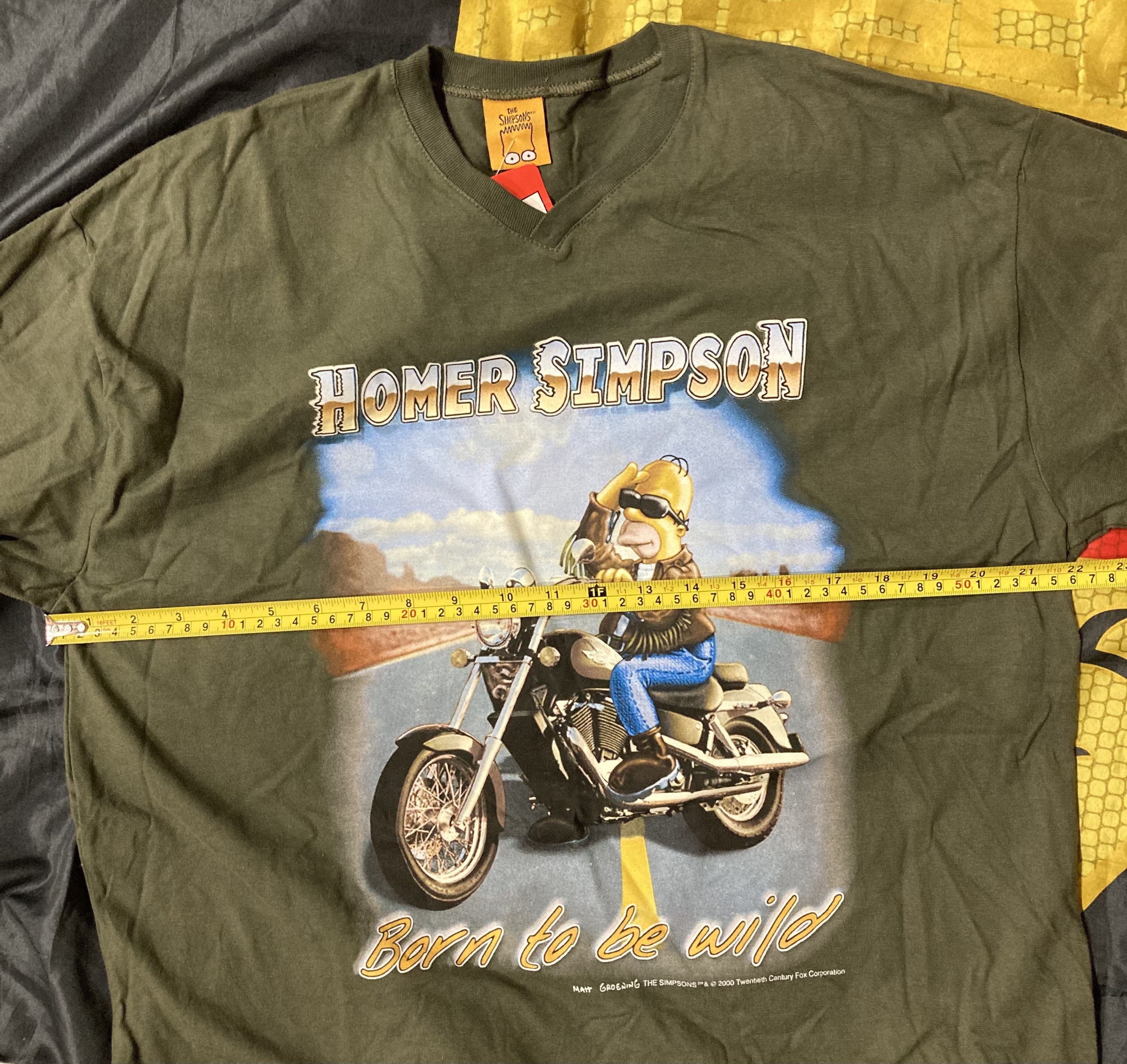 The Simpsons Vintage 2000 The Homer Simpson Born To Be Wild Size US L / EU 52-54 / 3 - 8 Thumbnail