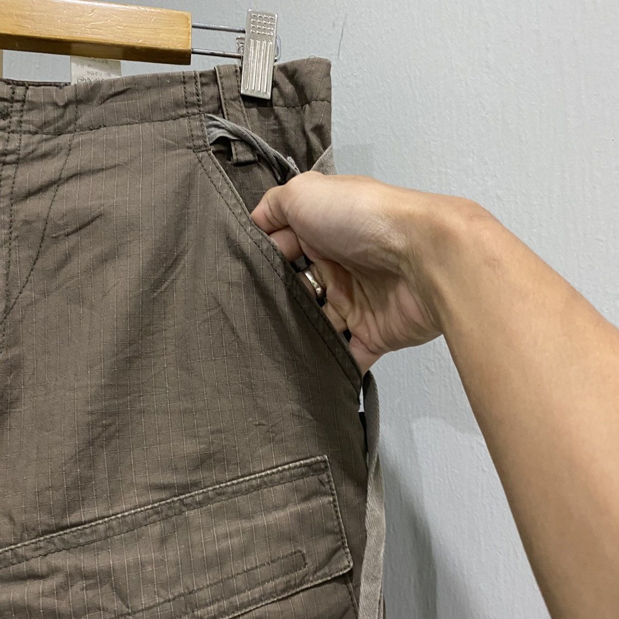 Codes Combine Codes Combine Korea Multi-Pocket Tactical Cargo Pants Brown Size US 30 / EU 46 - 11 Thumbnail