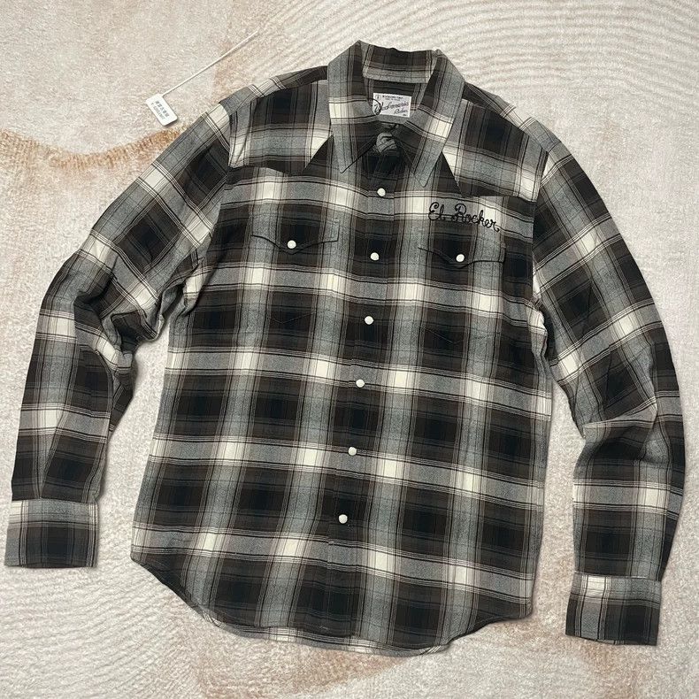 Wacko Maria Wacko maria ROCKERS TRIP Vintage Gradient Plaid Embroidere Size US M / EU 48-50 / 2 - 2 Thumbnail