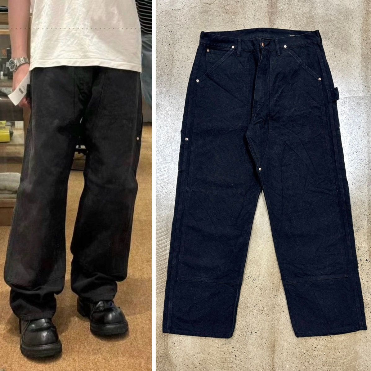Comoli COMOLI 25SS DUCK PAINTER PANTS Size US 36 / EU 52 - 1 Thumbnail