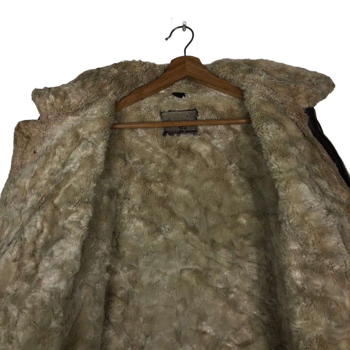 Japanese Brand 🔥Vtg Shearling Leather Jacket B 3 Military Collections Size US M / EU 48-50 / 2 - 12 Thumbnail