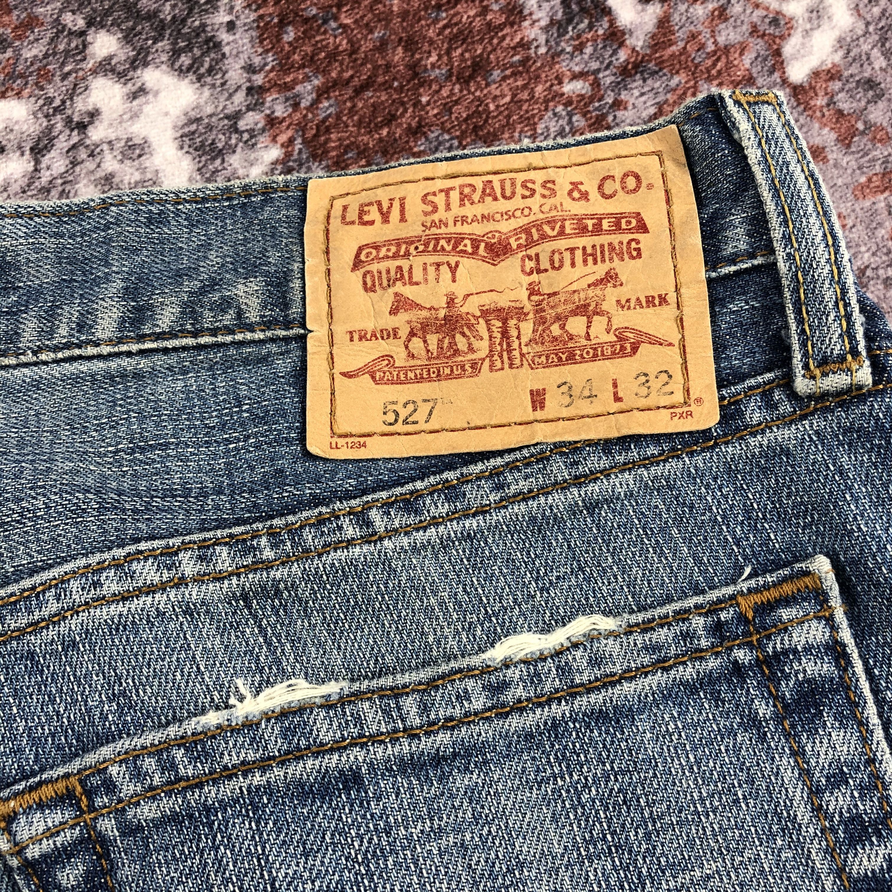Levi's × Vintage Vintage Blue Wash Levis 527 Jeans-JM2435 Size US 35 - 6 Thumbnail
