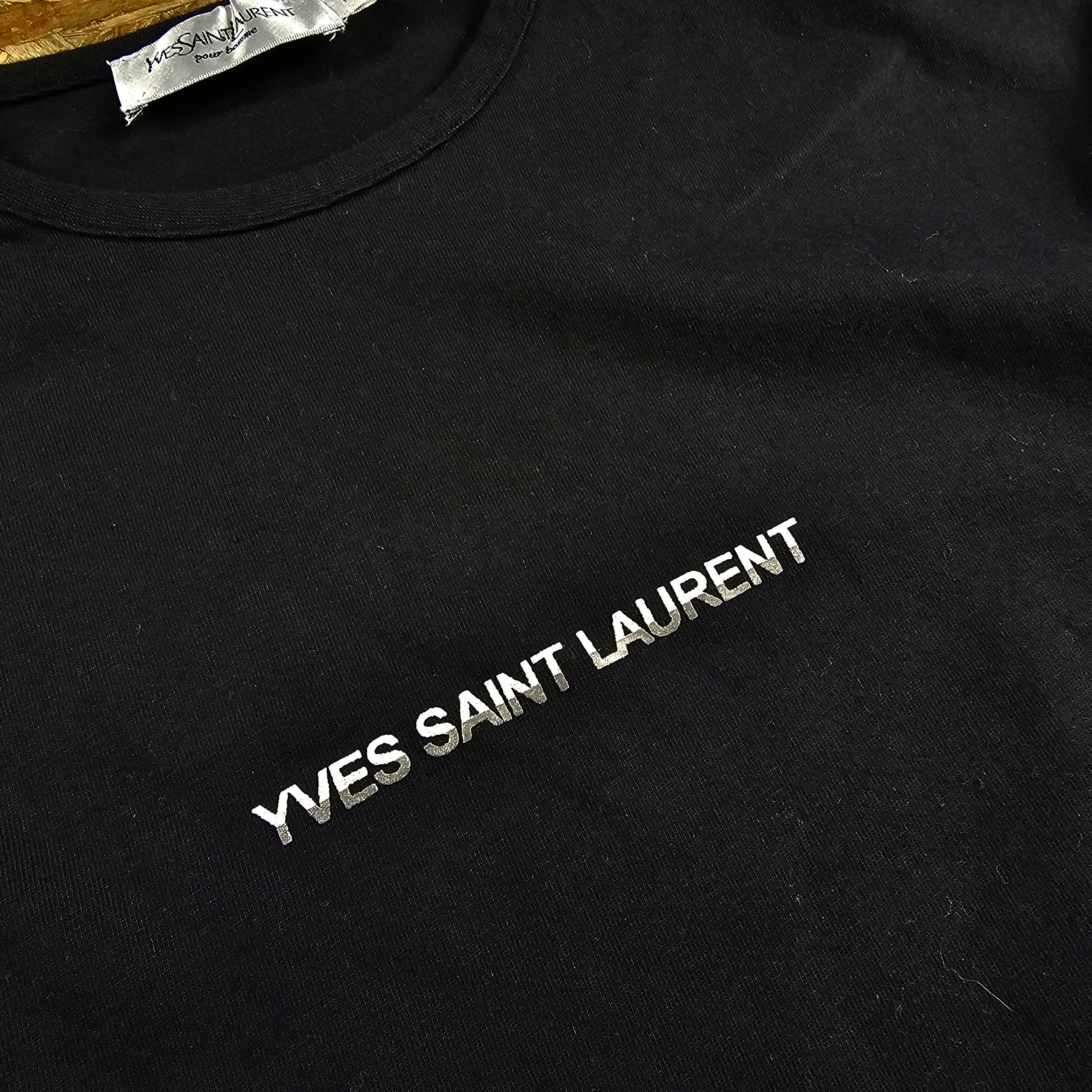 Yves Saint Laurent YVES SAINT LAURENT YSL LONGSLEEVE SHIRT Y2K SPELLOUT Y2K M Size US M / EU 48-50 / 2 - 5 Thumbnail