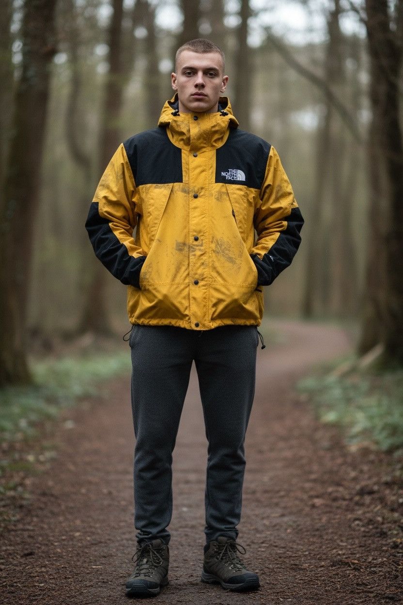 Goretex ❌Grail❌ The North Face paint Jacket Robot design rare Size US M / EU 48-50 / 2 - 25 Thumbnail