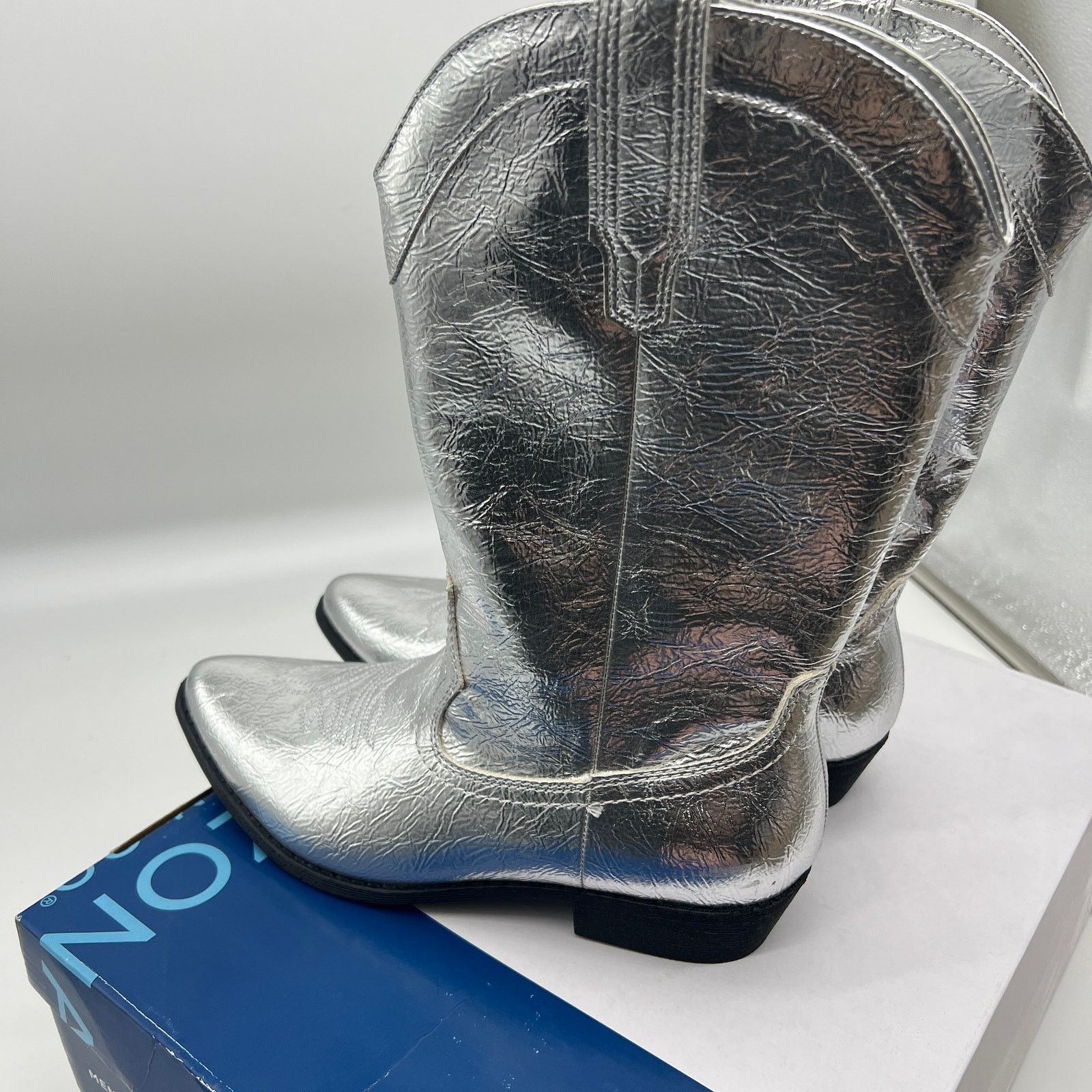 Other Arizona Jean Co Womens Western Heel Bootie Size US 8.5 / IT 38.5 - 3 Thumbnail