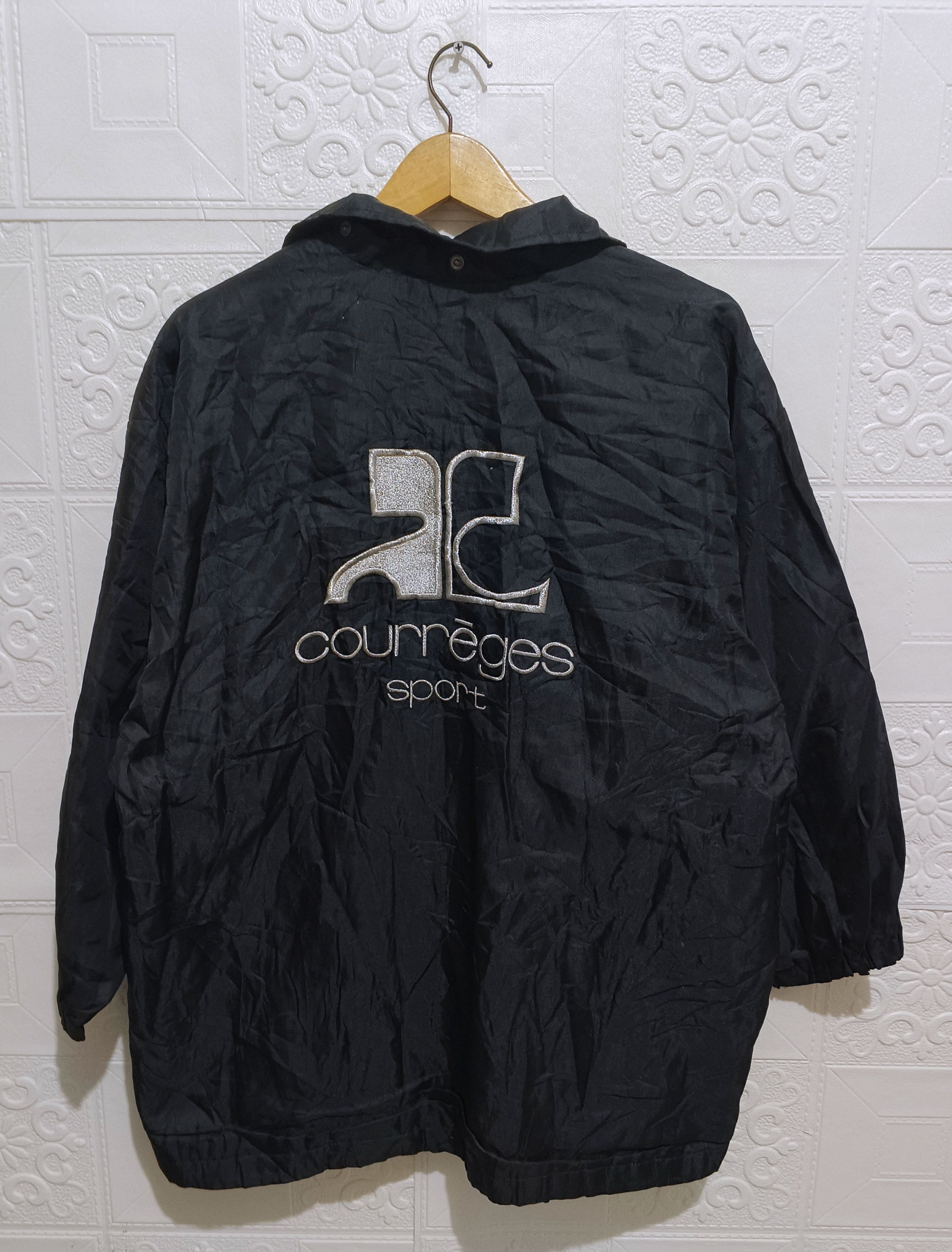 Courreges VINTAGE 90S COURREGES SPORT JACKET Size L / US 10 / IT 46 - 1 Thumbnail