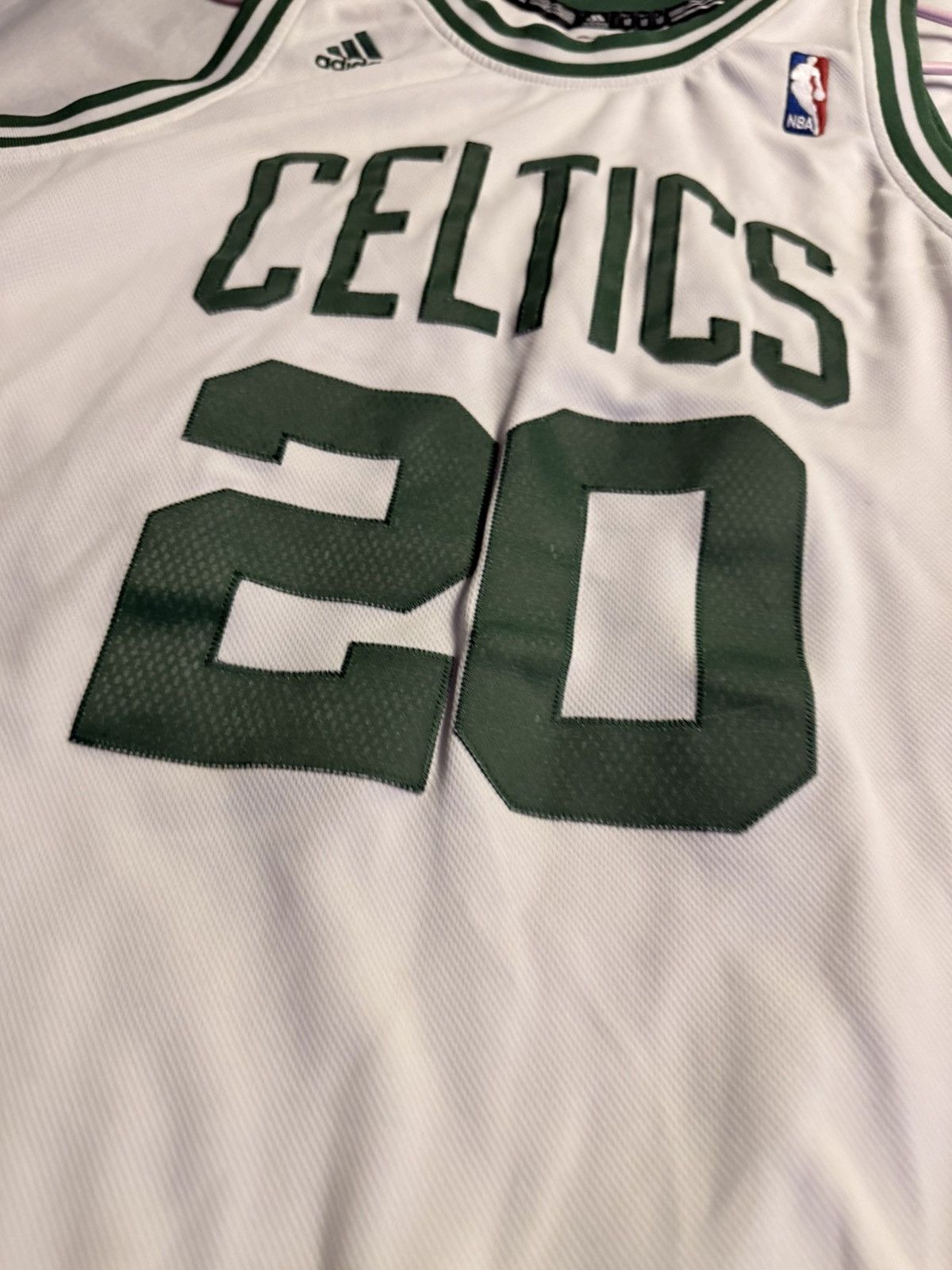 Adidas × Vintage Vintage 2008 Ray Allen Boston Celtics Finals Home Jersey Size US M / EU 48-50 / 2 - 9 Thumbnail