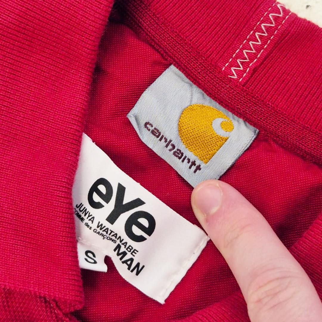 Carhartt × Comme des Garcons × Junya Watanabe Junya Watanabe (CDG) x Carhartt Red Duck Polo (S) Size US S / EU 44-46 / 1 - 4 Thumbnail