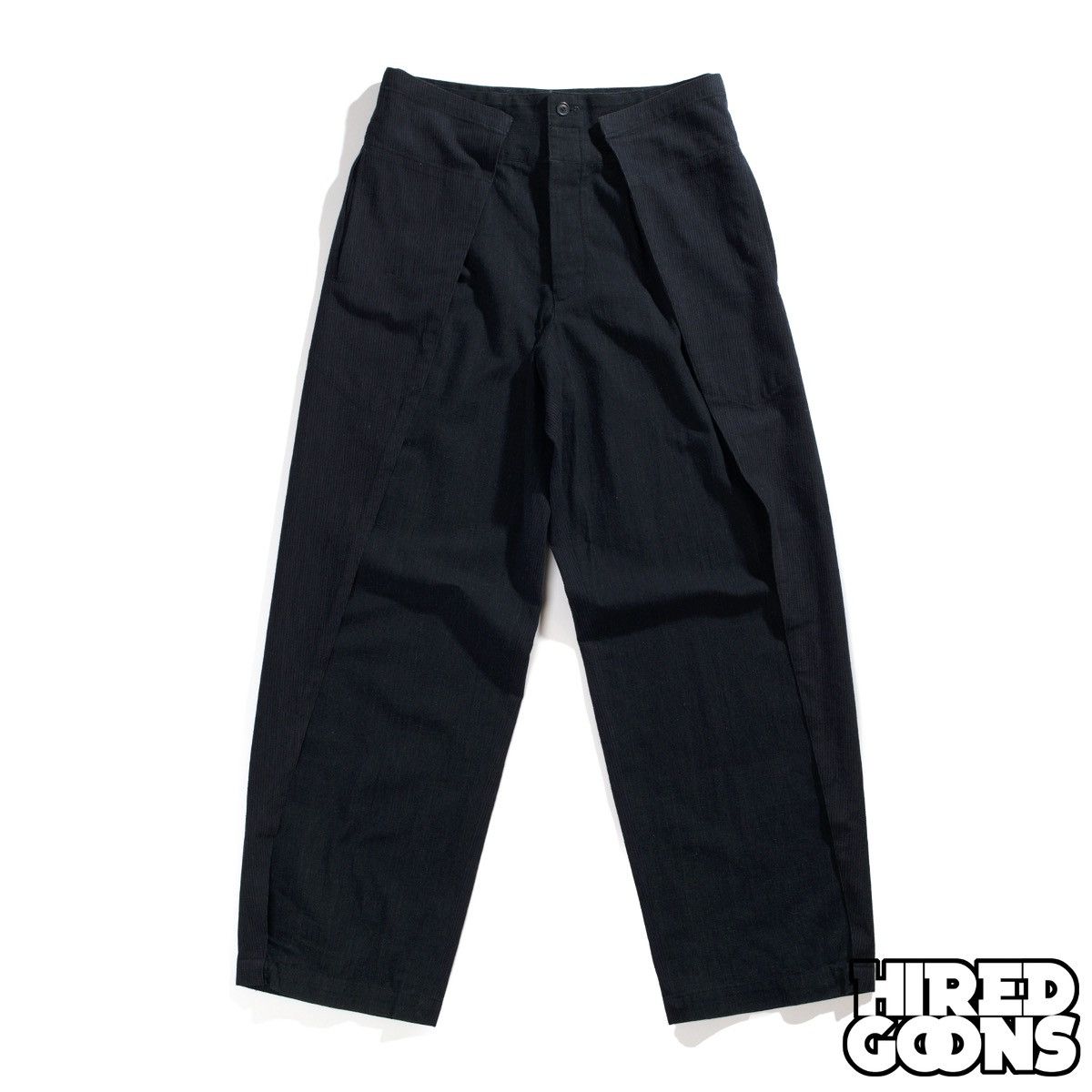 Issey Miyake Issey Miyake Vintage Indigo Wrap Front Pants – M Size US 32 / EU 48 - 1 Thumbnail