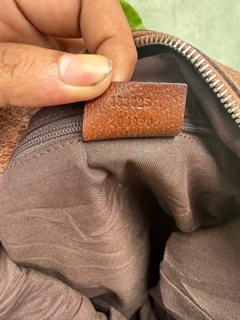 Gucci × Vintage Authentic Gucci Gg Denim blue Size ONE SIZE - 4 Thumbnail