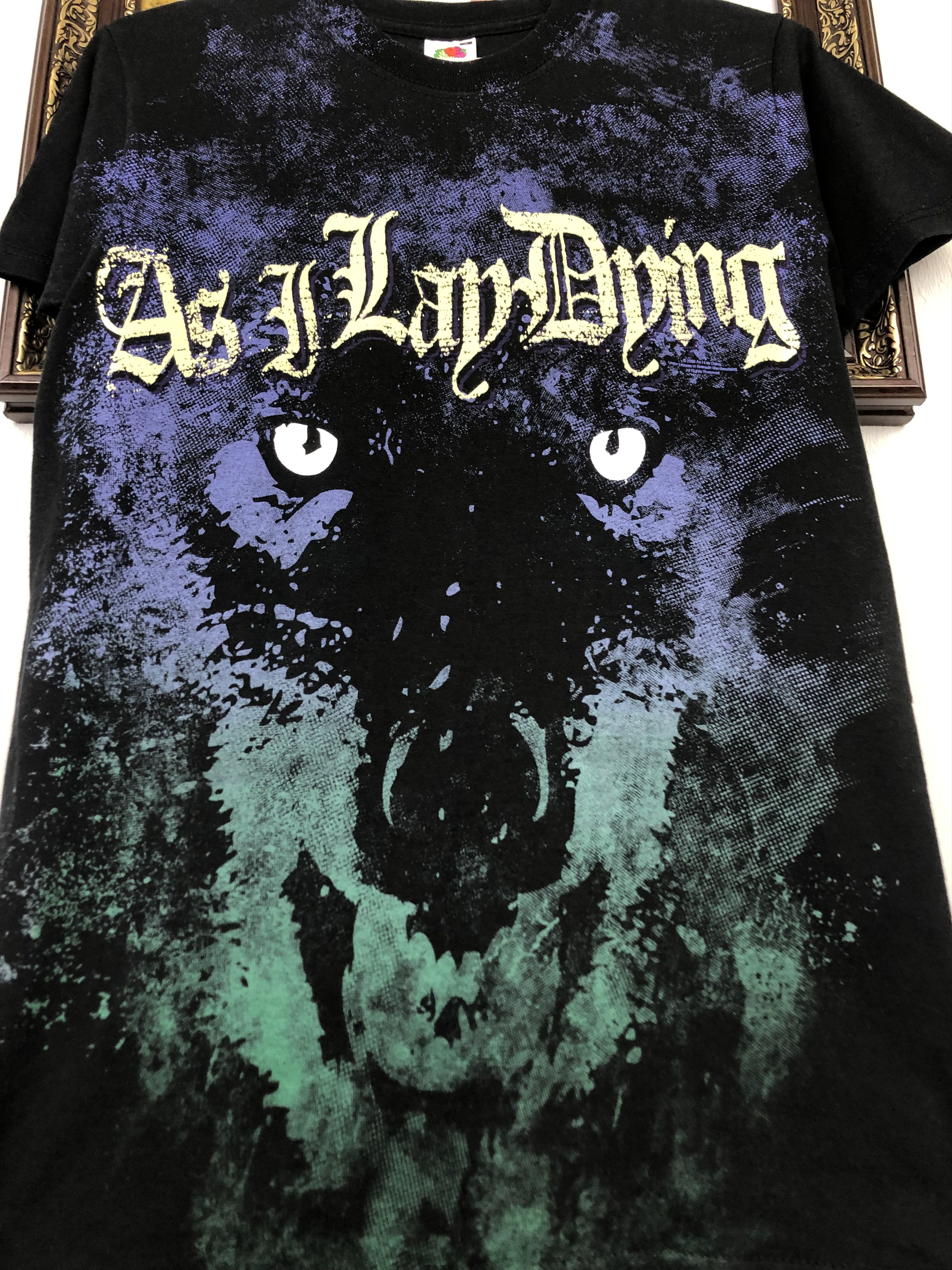 Vintage Vintage As I Lay Dying Shirt Over Print Band Tee Rare Y2K Size US S / EU 44-46 / 1 - 3 Thumbnail