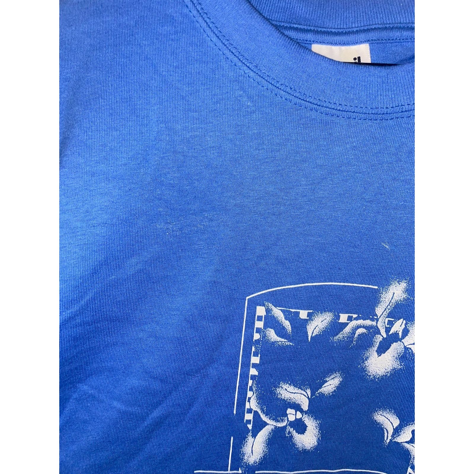 Anvil Vintage Oregon Shirt Flower Blue Graphic Tee VTG 90s Medium Size US M / EU 48-50 / 2 - 3 Thumbnail