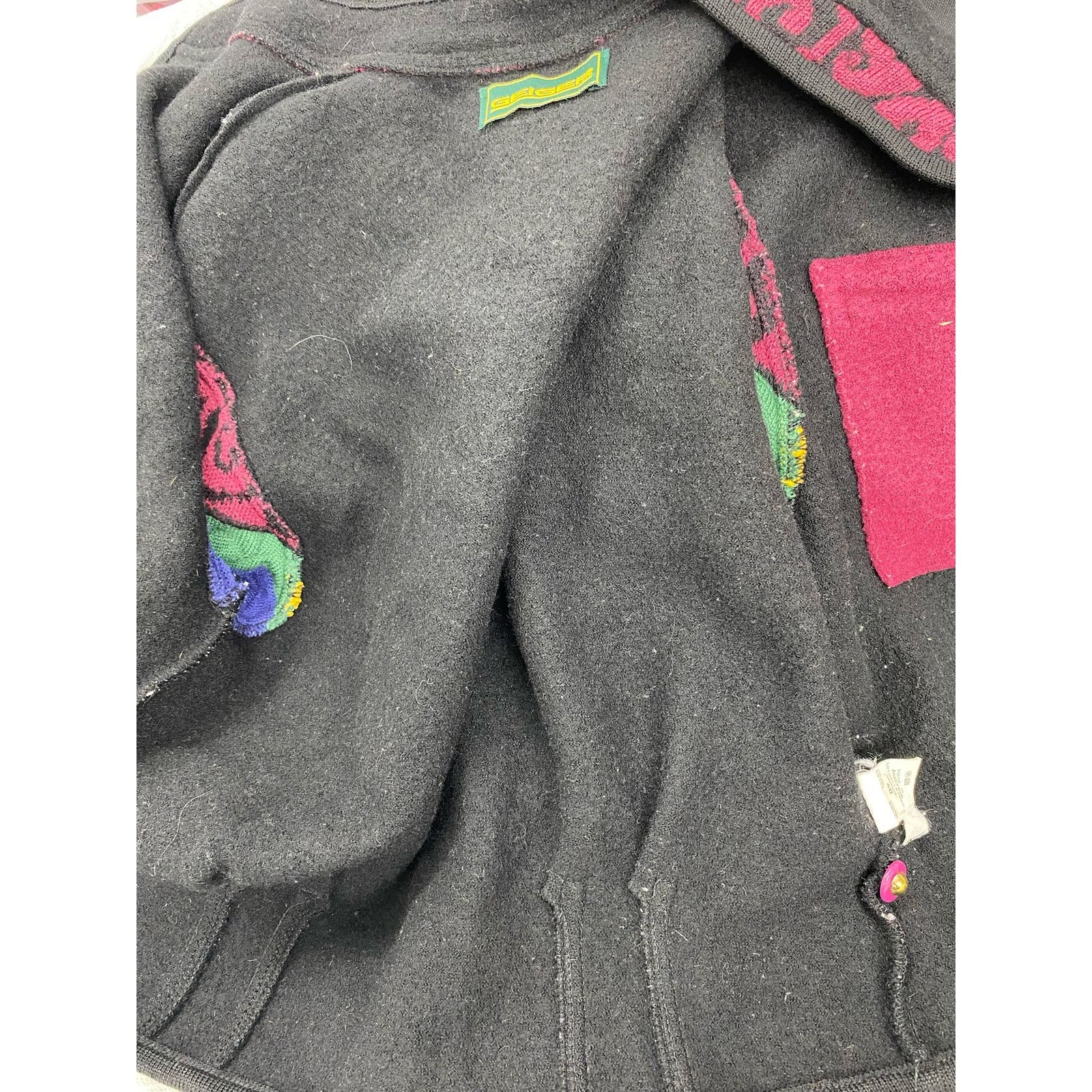 Vintage Geiger Wool Knit Cardigan Sweater Size 40 Austria ~ Coogi Size ONE SIZE - 9 Thumbnail