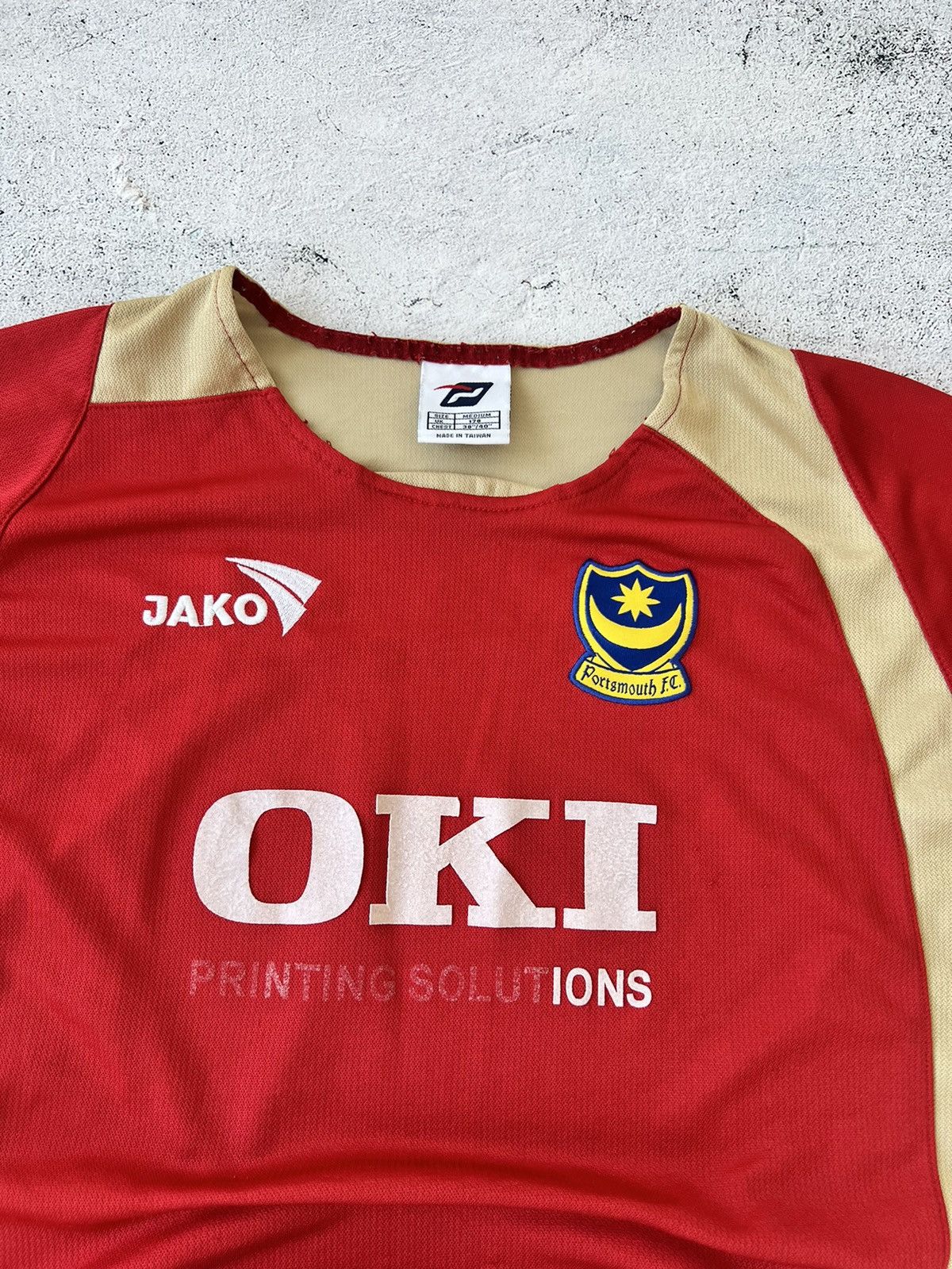 Vintage 🩸RARE🩸 Jako Portsmouth 2005/2006 Vintage Jersey Size US M / EU 48-50 / 2 - 7 Thumbnail