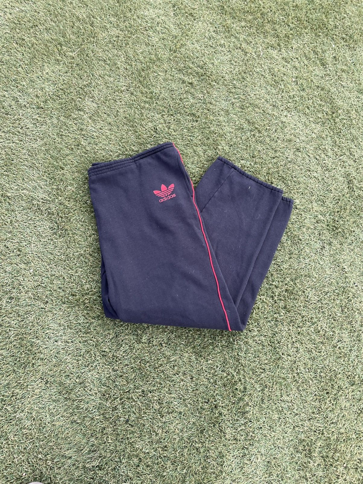 Adidas Vintage Adidas Pants Mens XL Black Drawstring Sweat Fleece Size US 30 / EU 46 - 7 Thumbnail