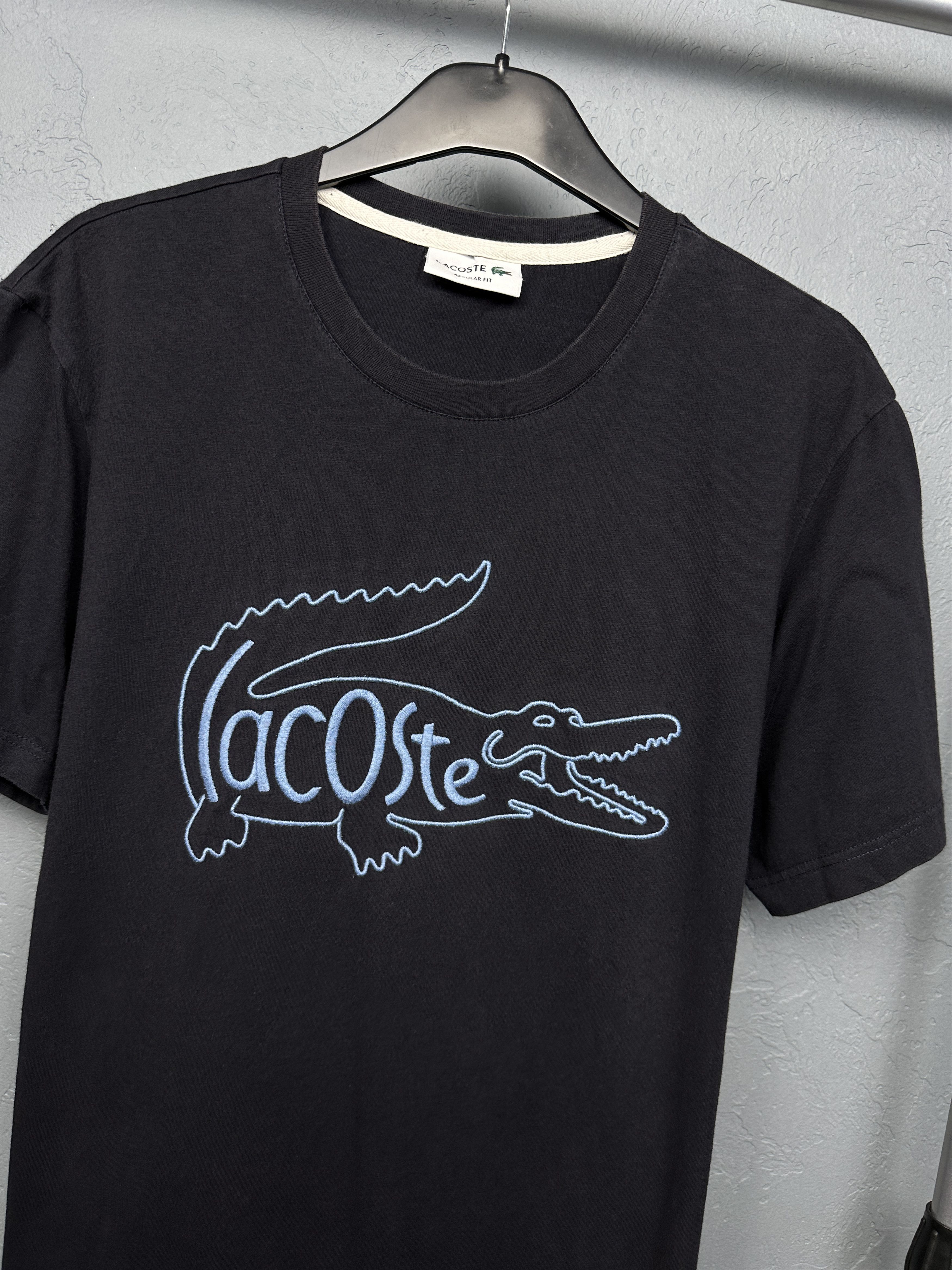 Lacoste Lacoste Mens Big Logo T-Shirt Size US M / EU 48-50 / 2 - 2 Thumbnail