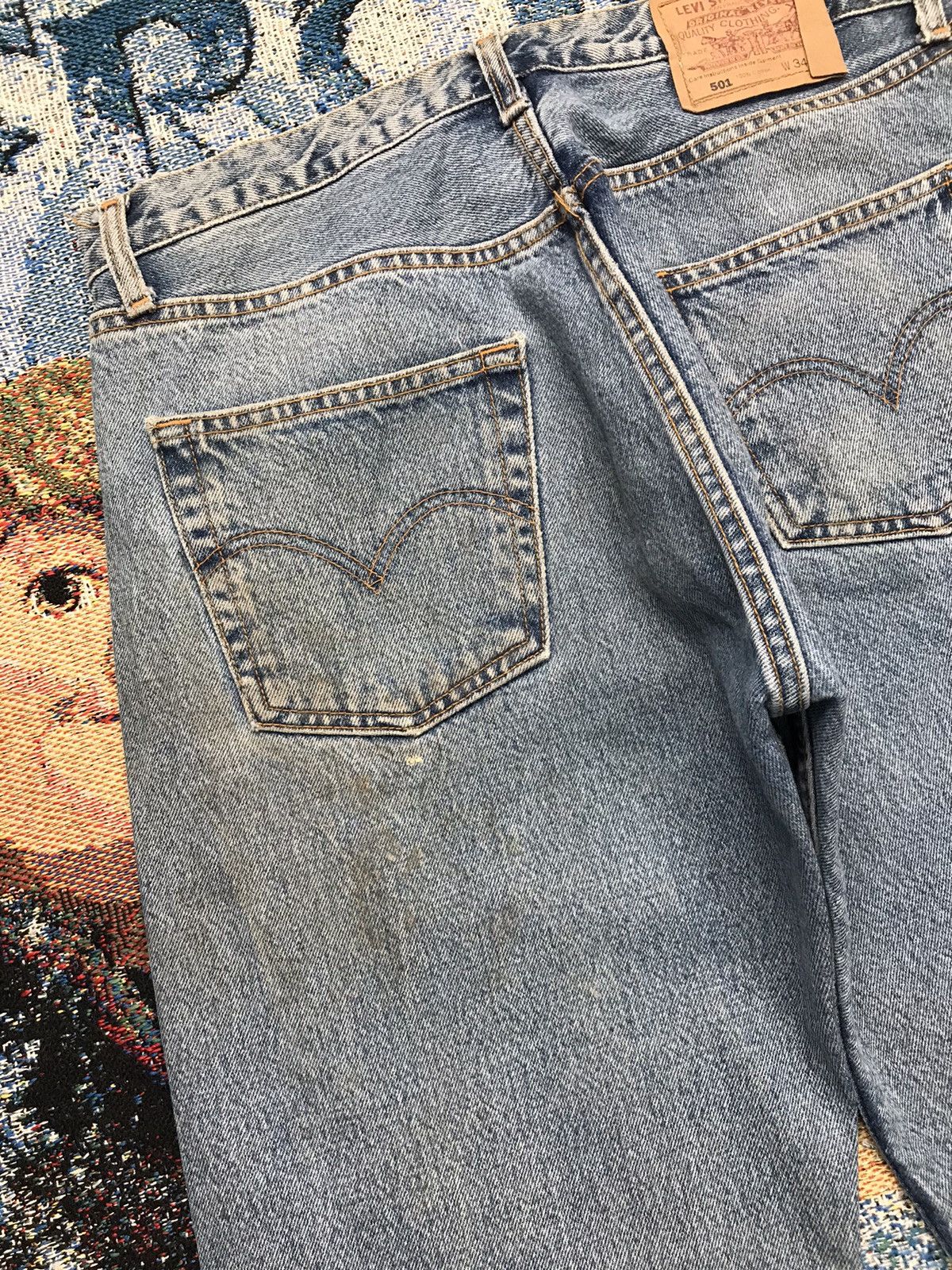 Levi's Vintage Levi’s 501 denim Size US 34 / EU 50 - 14 Thumbnail