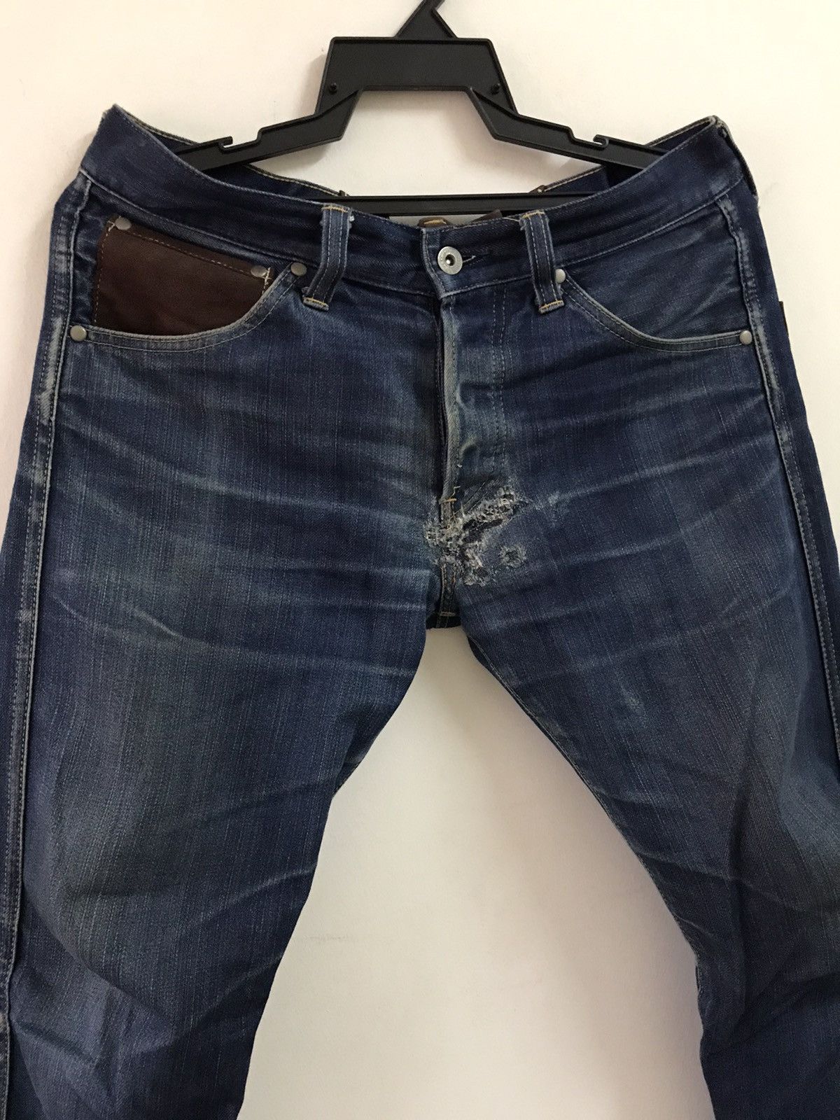 Comme des Garcons × Junya Watanabe Junya Watanabe X Comme des Garcons Distressed Jeans Size US 32 / EU 48 - 5 Thumbnail