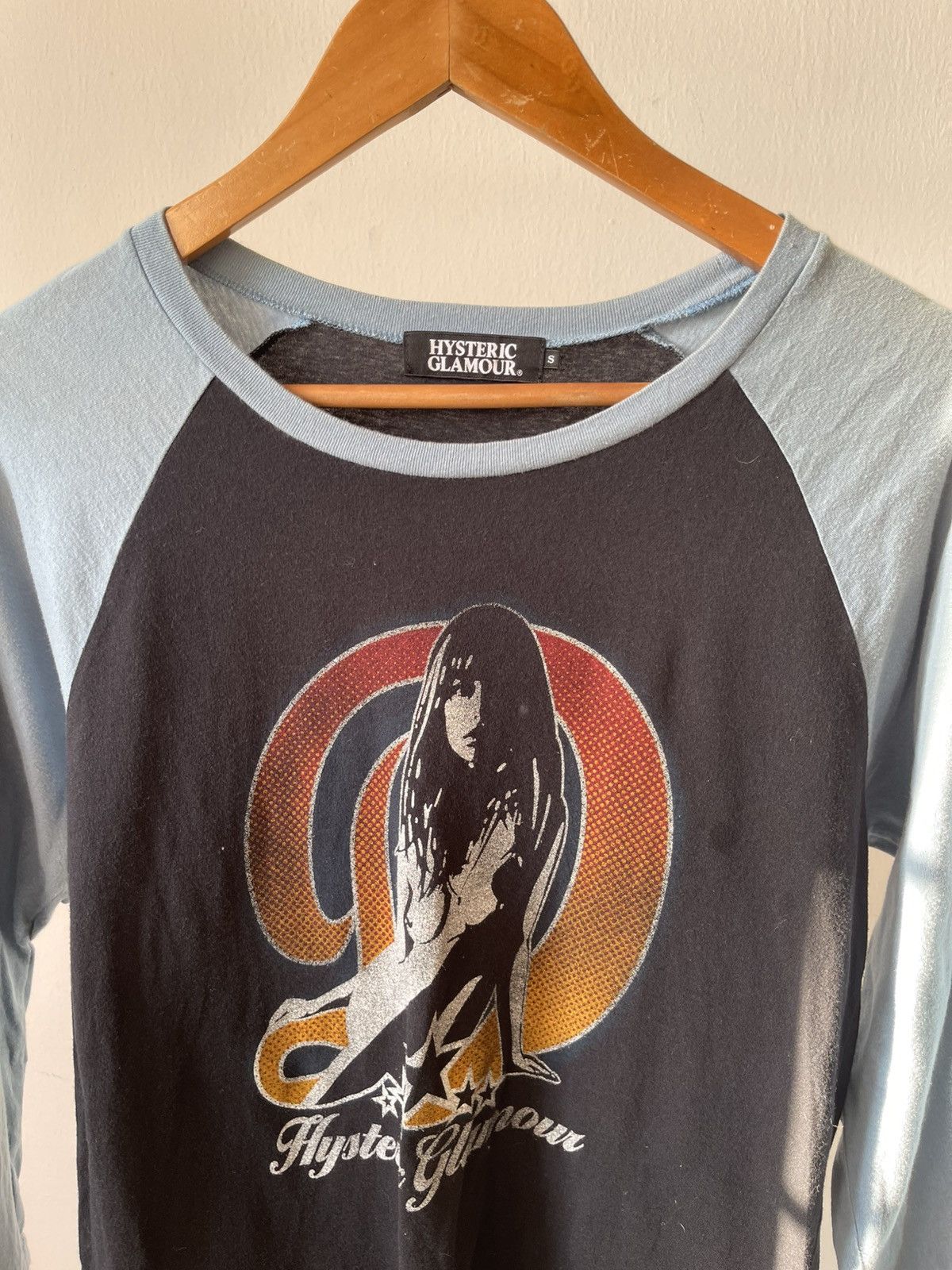 Hysteric Glamour Hysteric Glamour Raglan Tee Size US S / EU 44-46 / 1 - 3 Thumbnail