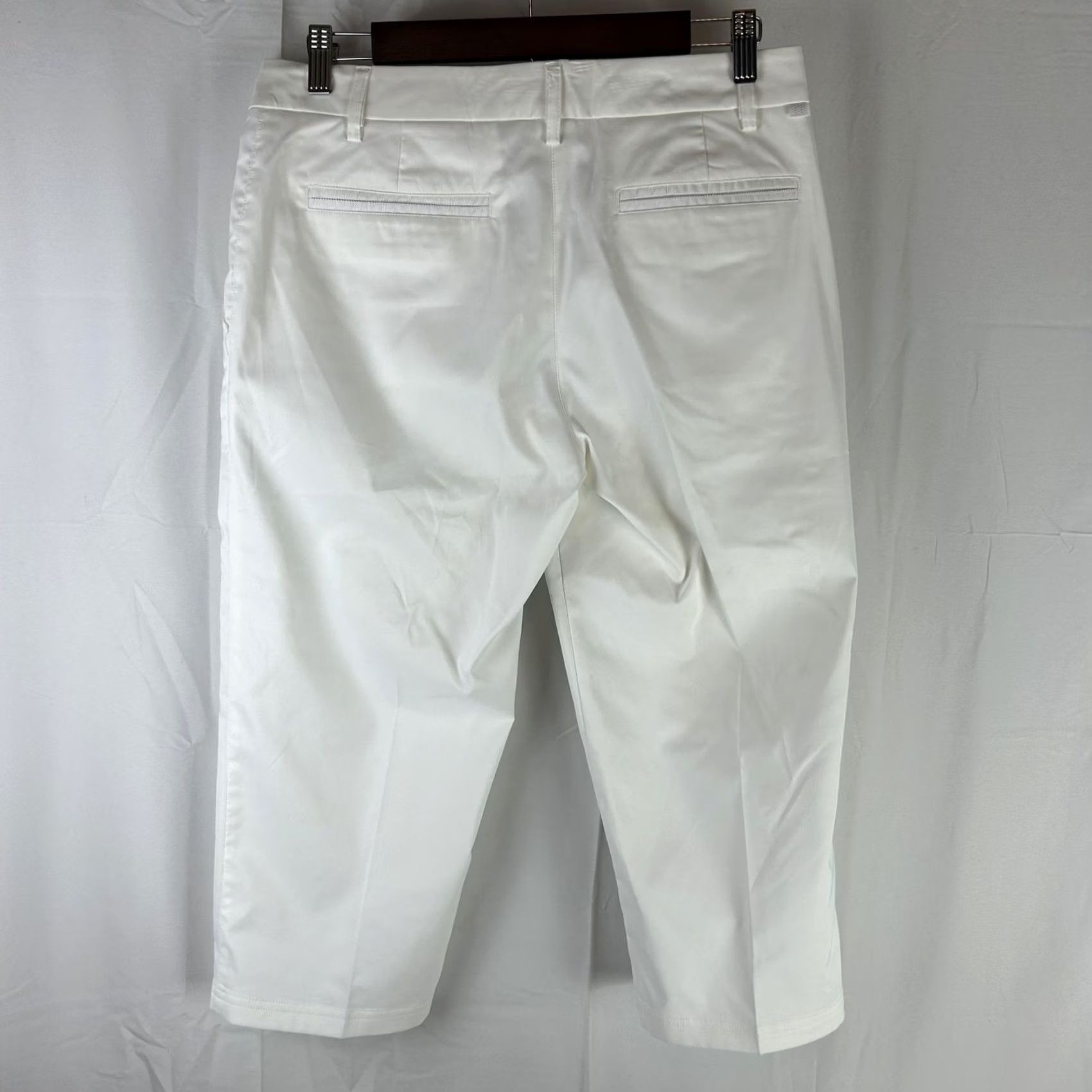 Puma Puma Pants Womens Medium White Golf Capri Cropped Stretch Pockets Summer Size 24" / US 00 / IT 34 - 7 Thumbnail