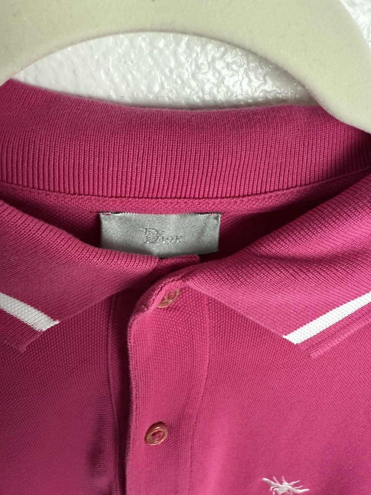 Christian Dior Monsieur Dior Bee Embroidered polo shirt Size US S / EU 44-46 / 1 - 4 Thumbnail
