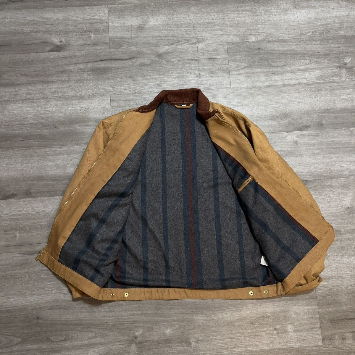 Other Vintage JB Hunt Blanket Lined Work Detroit Jacket Size US XXL / EU 58 / 5 - 7 Thumbnail