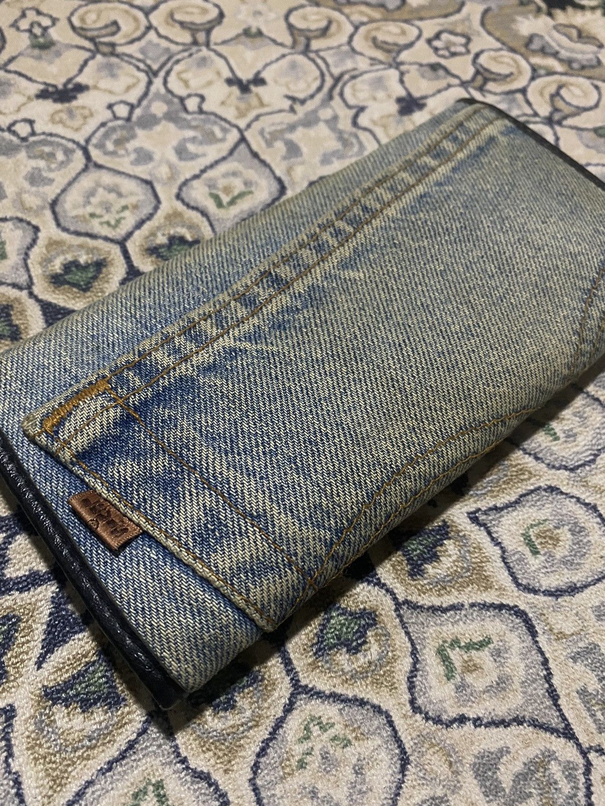 Levi's × Levi's Vintage Clothing Vtg Recreate Levi’s Orange Tab Long Wallet Size ONE SIZE - 4 Thumbnail