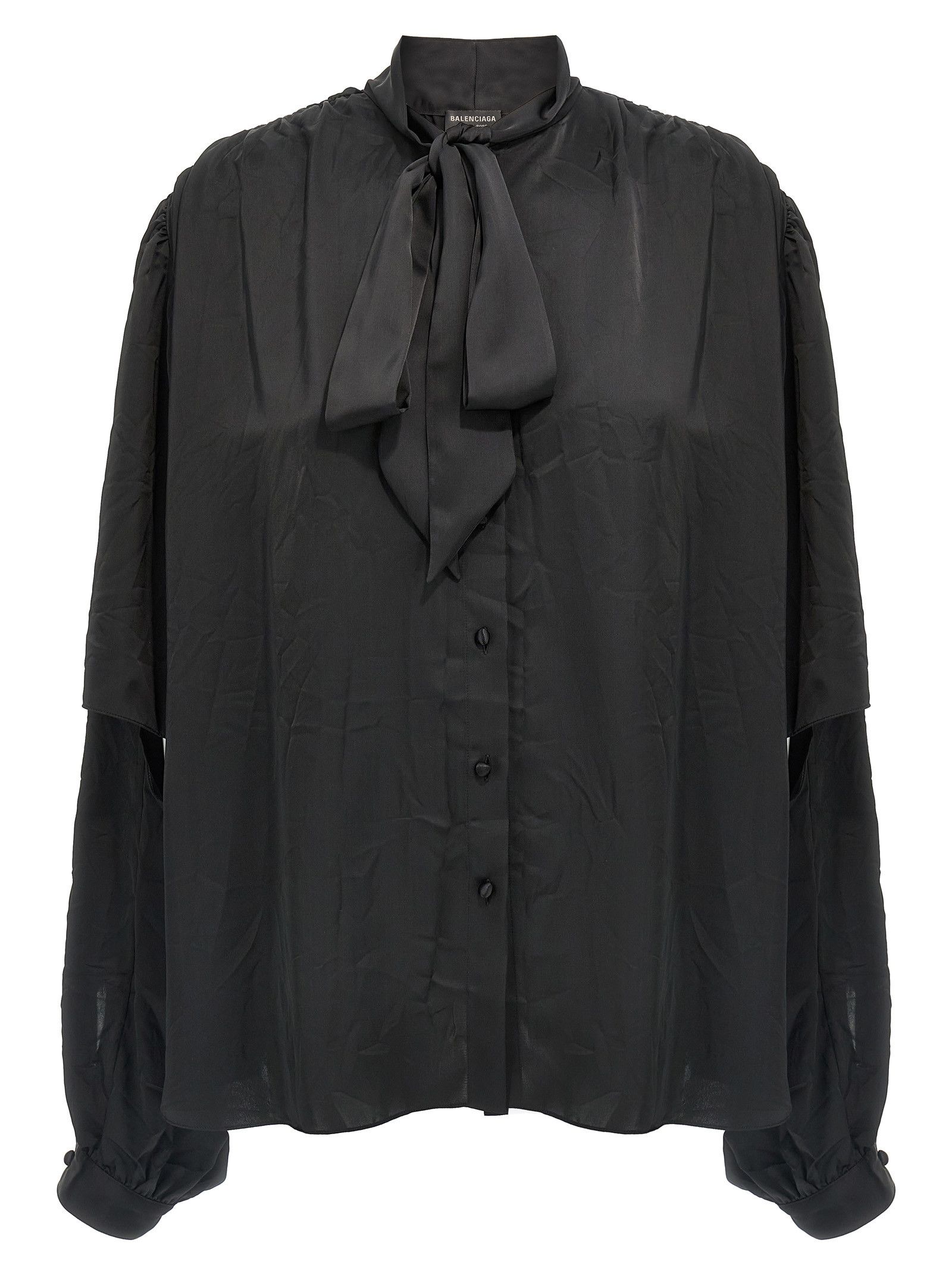Balenciaga 'Double Sleeve' Shirt Size XS / US 0-2 / IT 36-38 - 1 Thumbnail
